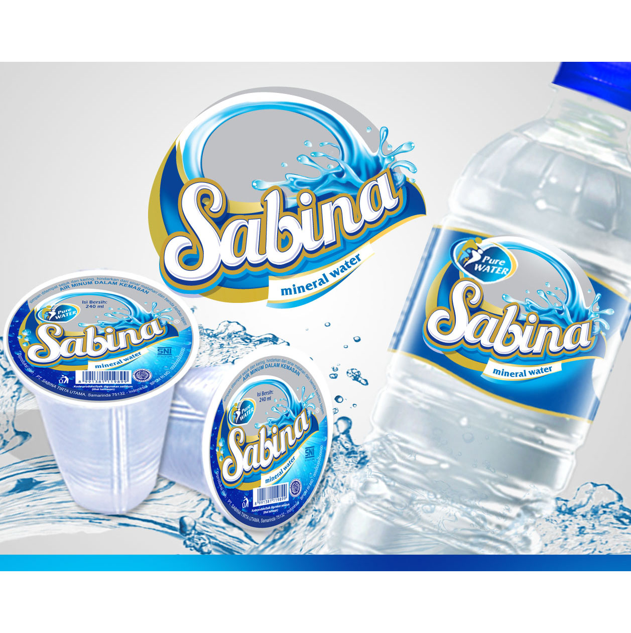 Label Packaging Mineral Water by I Mm Graphic Label Packaging Mineral Water in Label Design Inspiration by I Mm Graphic