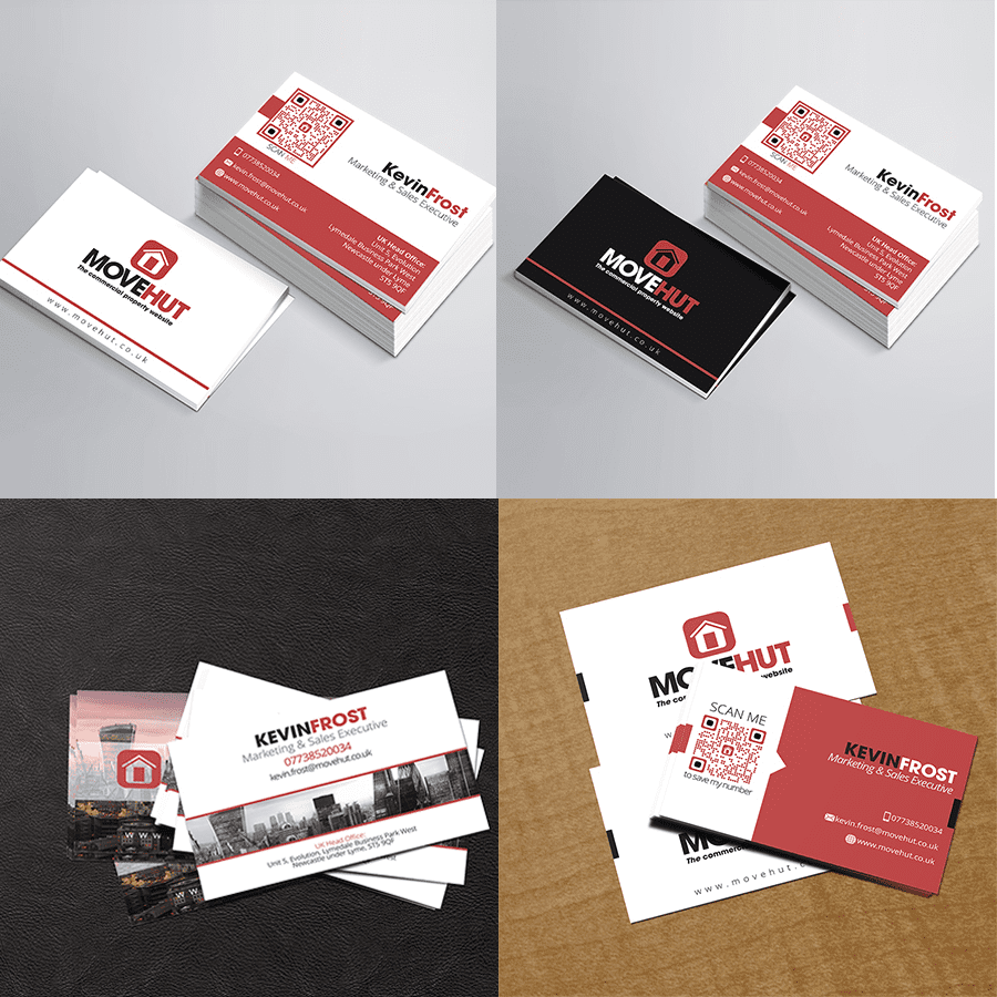 Business Card Design for movehut.co.uk by Aminul Haque Business Card Design for movehut.co.uk in Business Card Design Inspiration by Aminul Haque