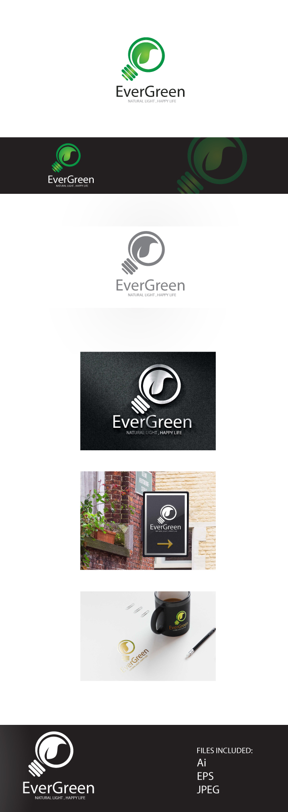Ever Green | Logo Design in Logo & Brand Identity Inspiration by Graphics_river