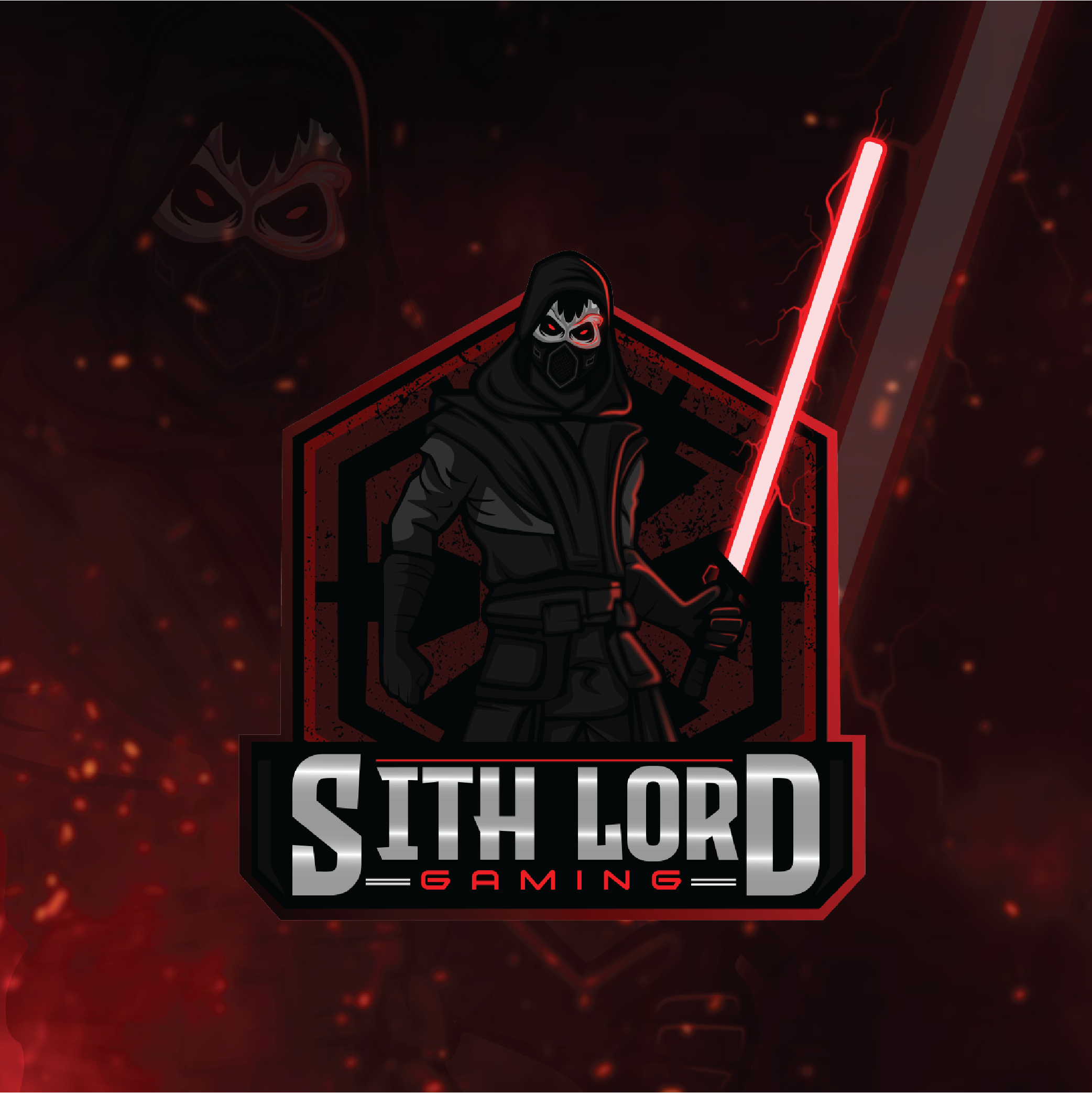 Sith Loard Gaming mascot logo by Qasimgraphic Sith Loard Gaming mascot logo in Character & Mascot design Inspiration by Qasimgraphic
