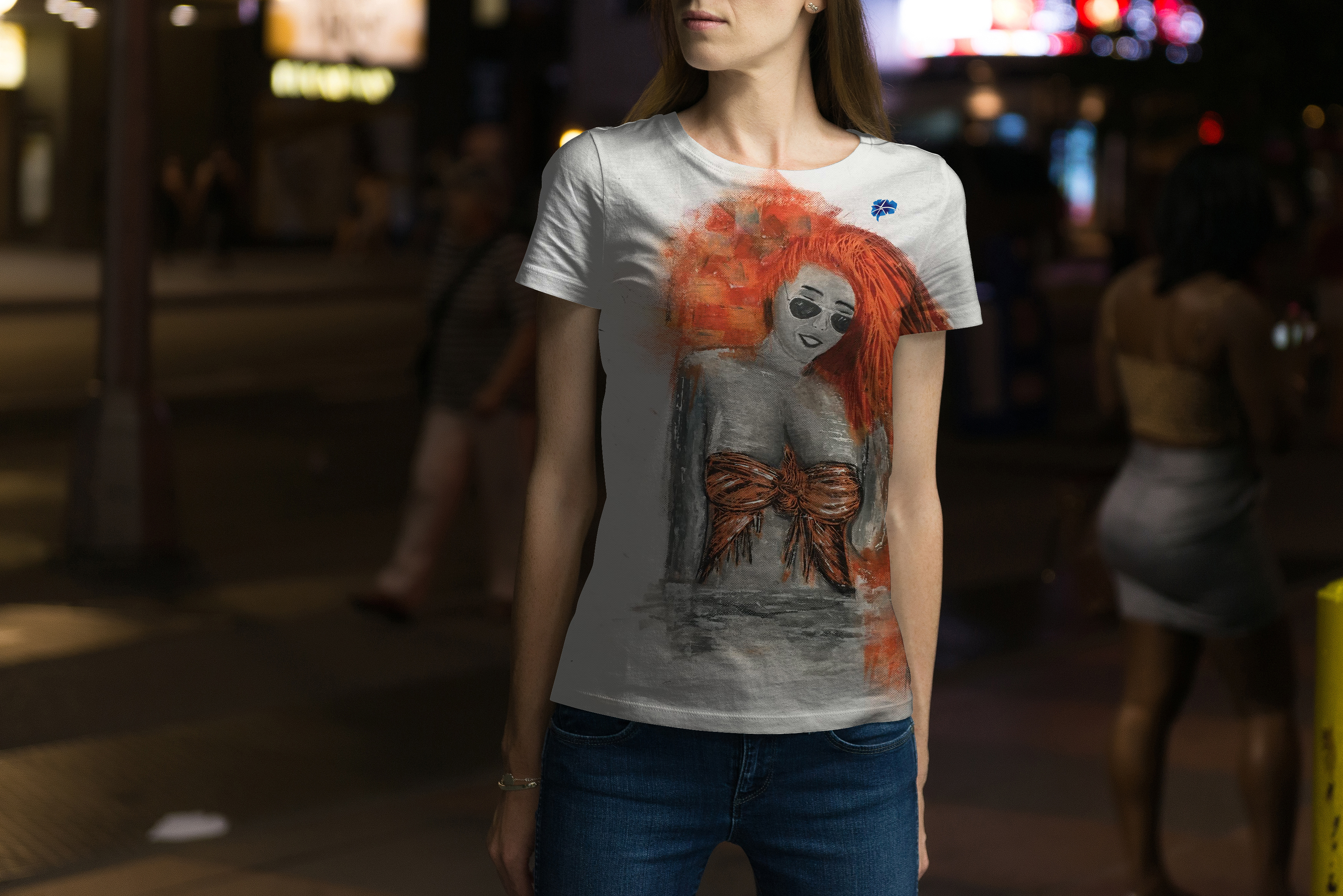 T-shirt mock up design in T-Shirt Design Inspiration by Igor