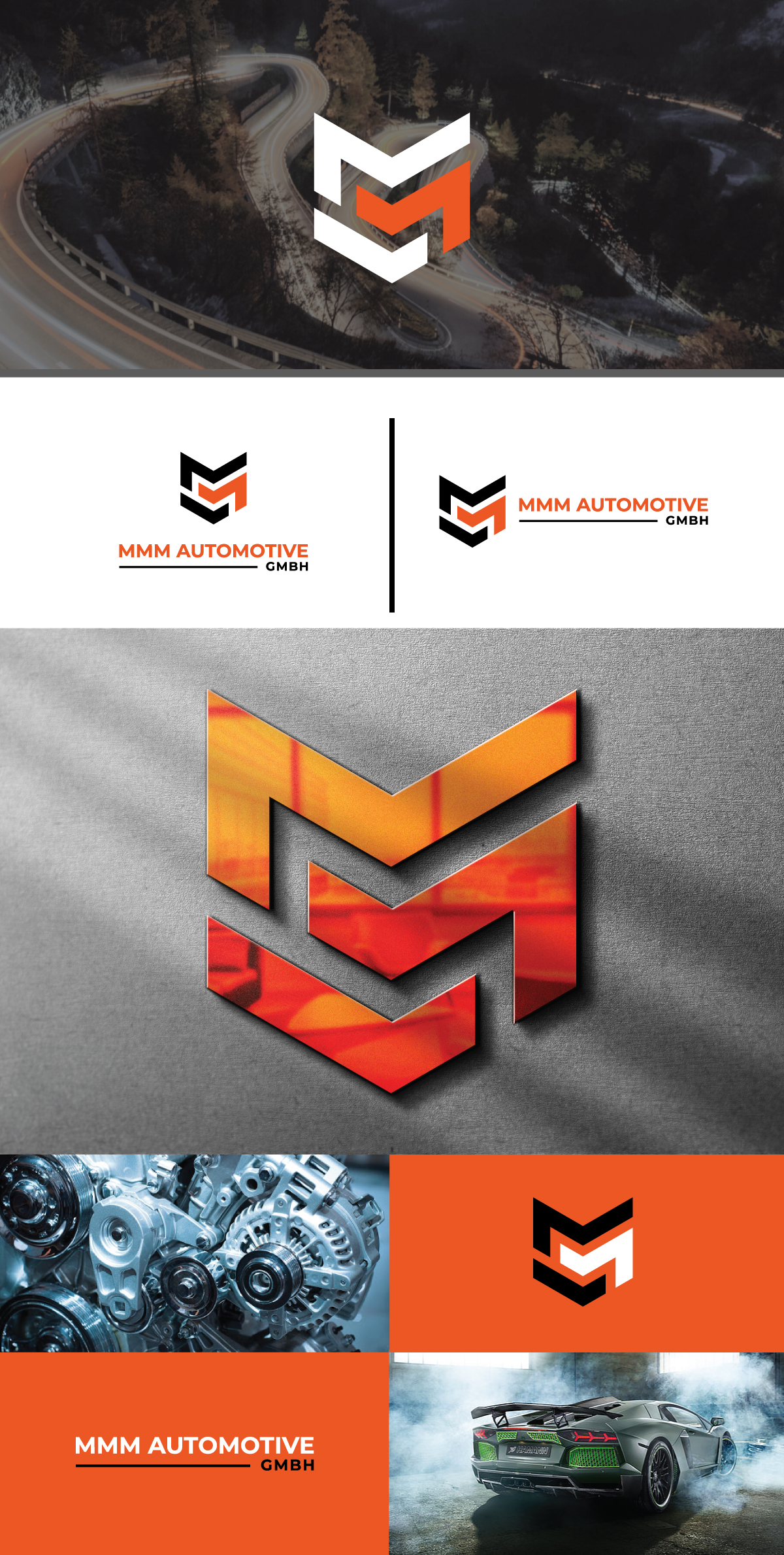 Automotive Logo by Md. Myin Uddin Automotive Logo in Logo Design Inspiration by Md. Myin Uddin