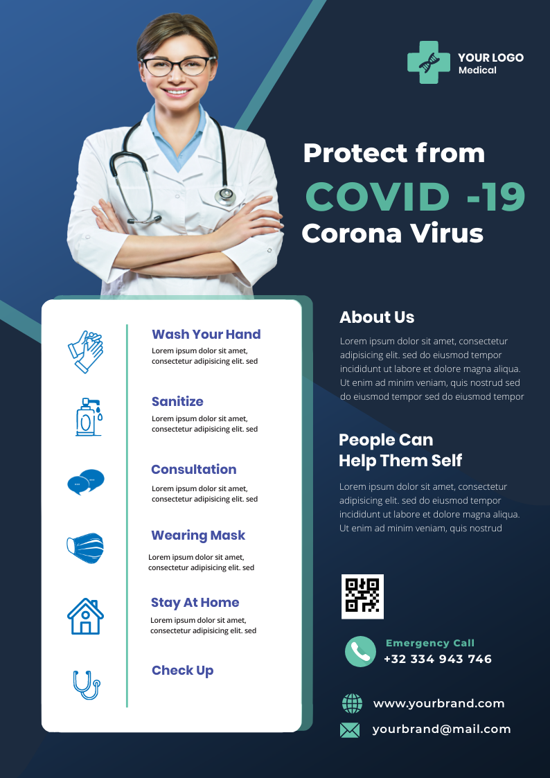 Covid19 Awareness by Neetu Thakur Covid19 Awareness in Print flyer design Inspiration by Neetu Thakur