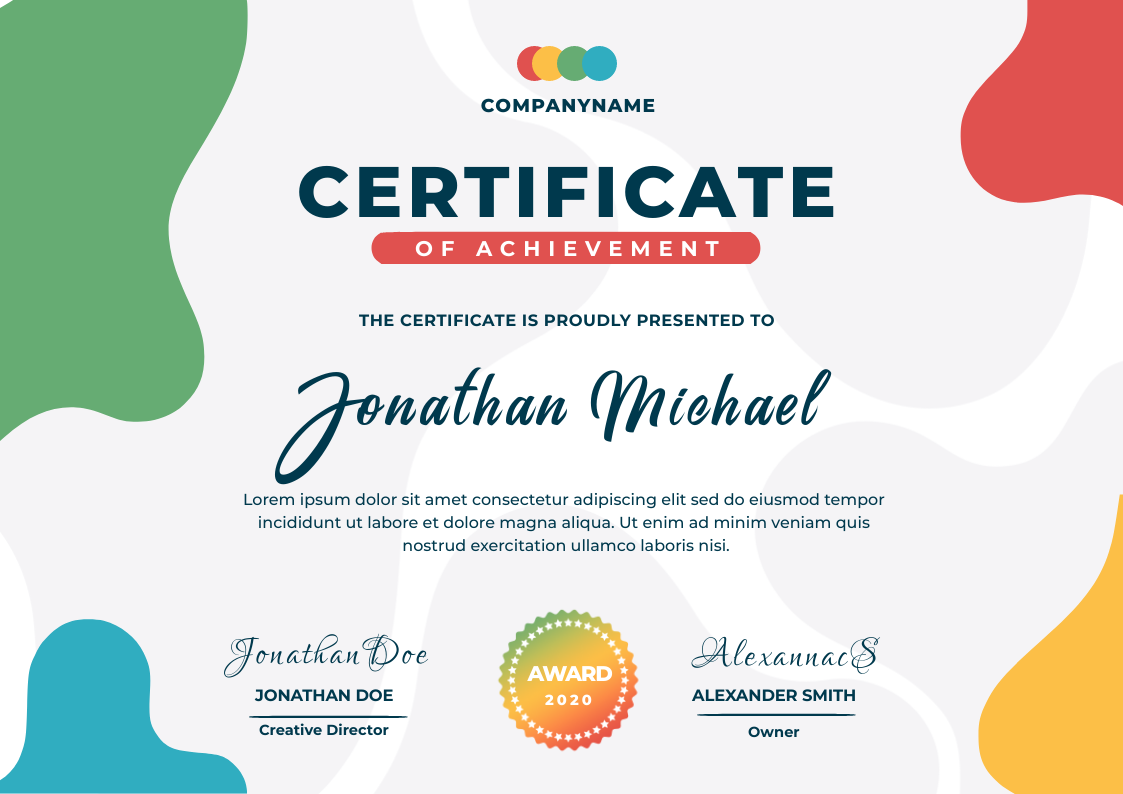 CERTIFICATE 01 in Certificate Inspiration by Neetu Thakur