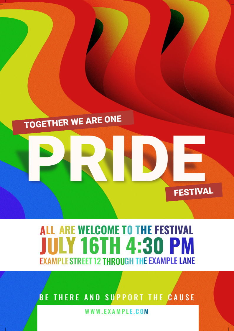 PRIDE by Neetu Thakur PRIDE in Print flyer design Inspiration by Neetu Thakur