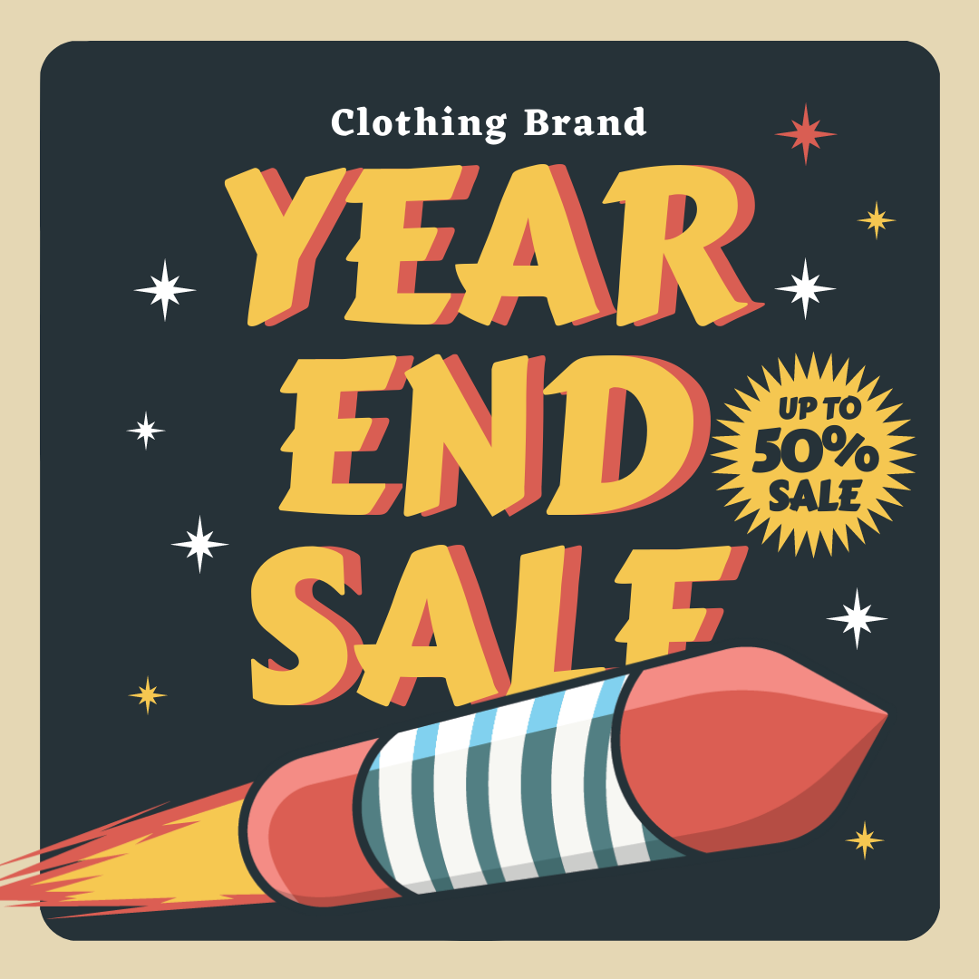 YEAR END SALE by Neetu Thakur YEAR END SALE in Instagram Ad Inspiration by Neetu Thakur