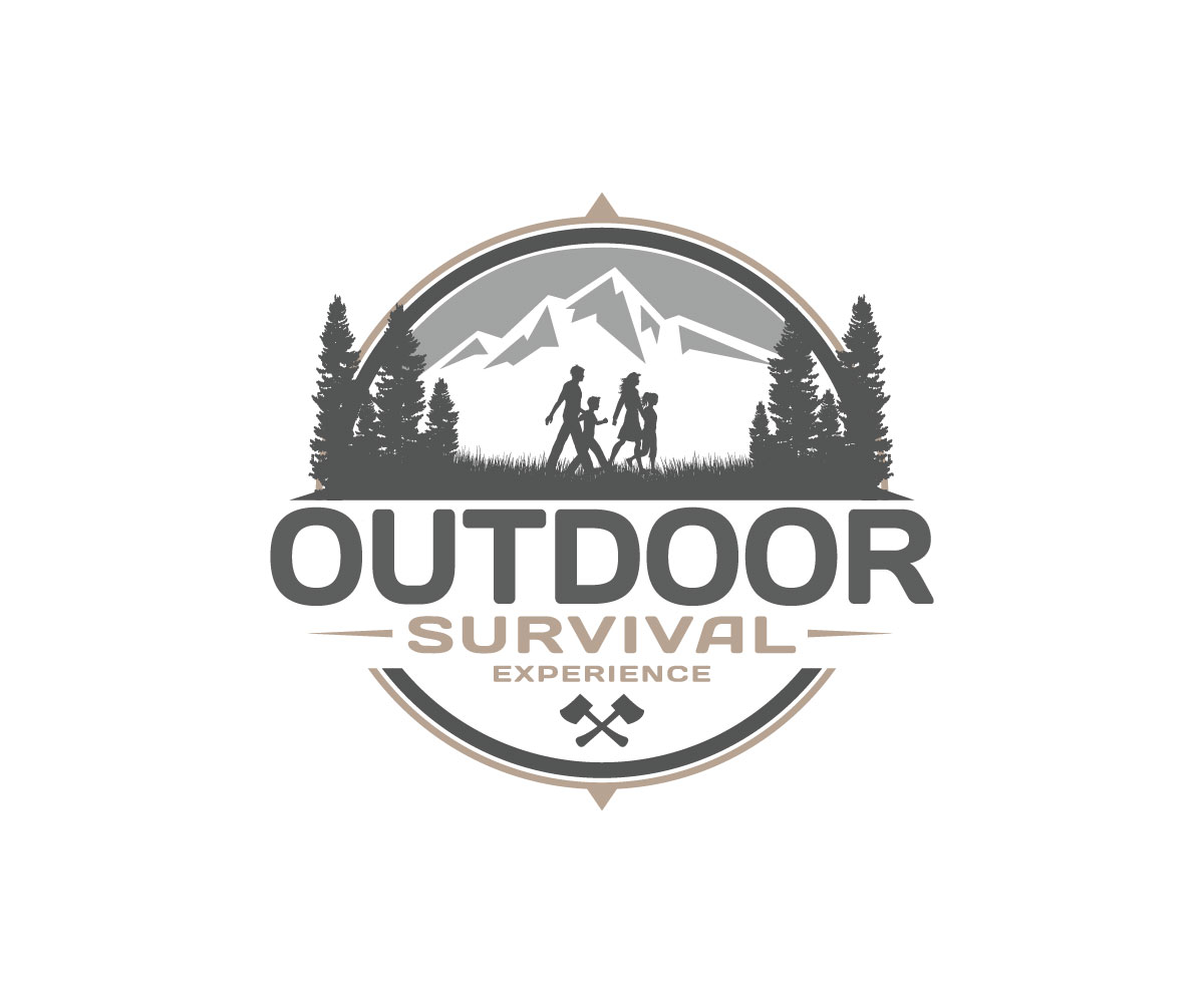 Outdoor Survival Experience by Courtney Jade Outdoor Survival Experience in Logo Design Inspiration by Courtney Jade