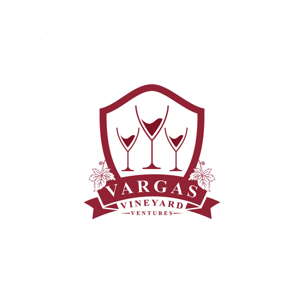 Vargas Vineyards by Courtney Jade Vargas Vineyards in Logo Design Inspiration by Courtney Jade