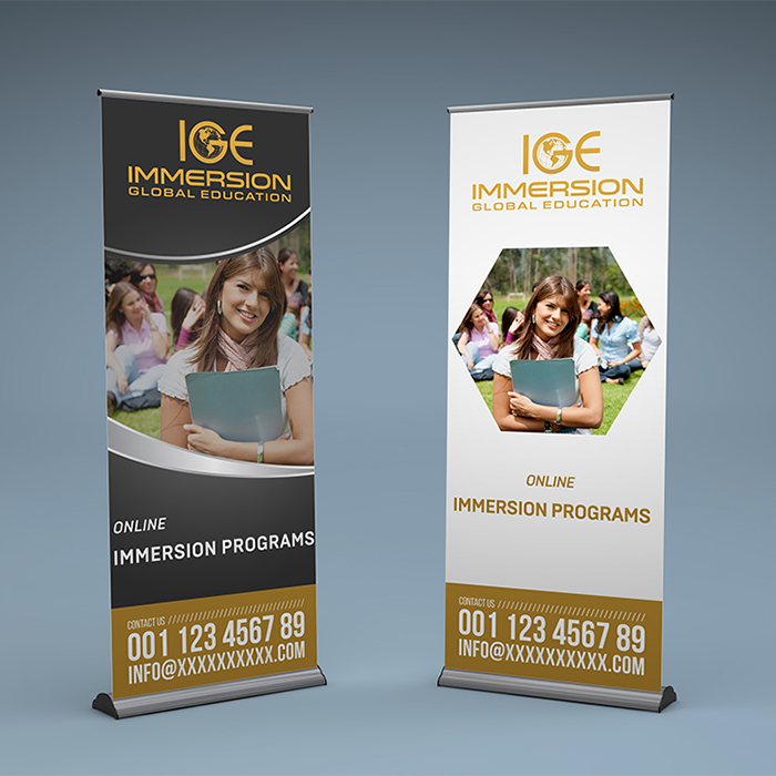 Roller Banner Design by Grafiks Company Roller Banner Design in Banner ad Design Inspiration by Grafiks Company