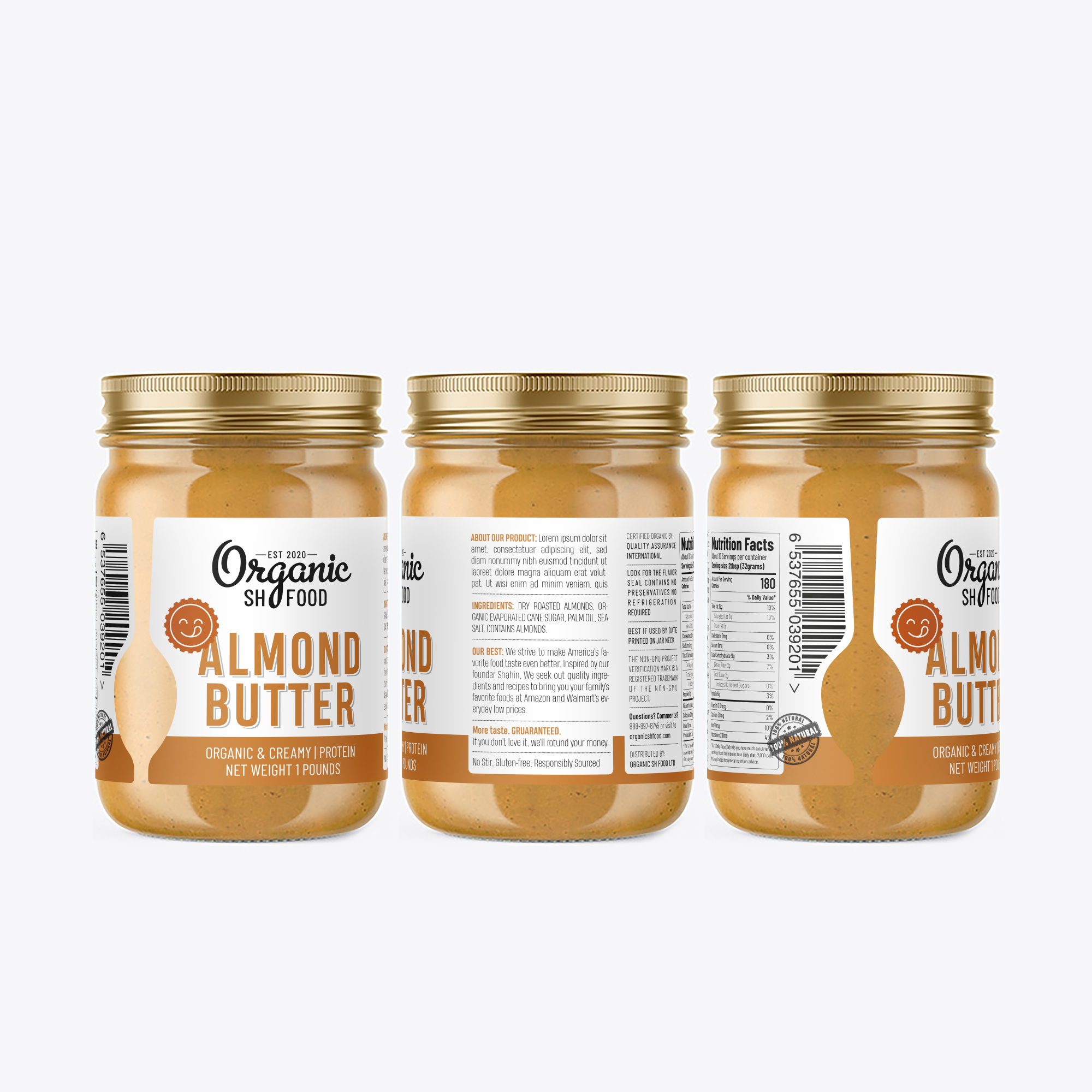 Almond Butter by Pencilafjalo Almond Butter in Label Design Inspiration by Pencilafjalo