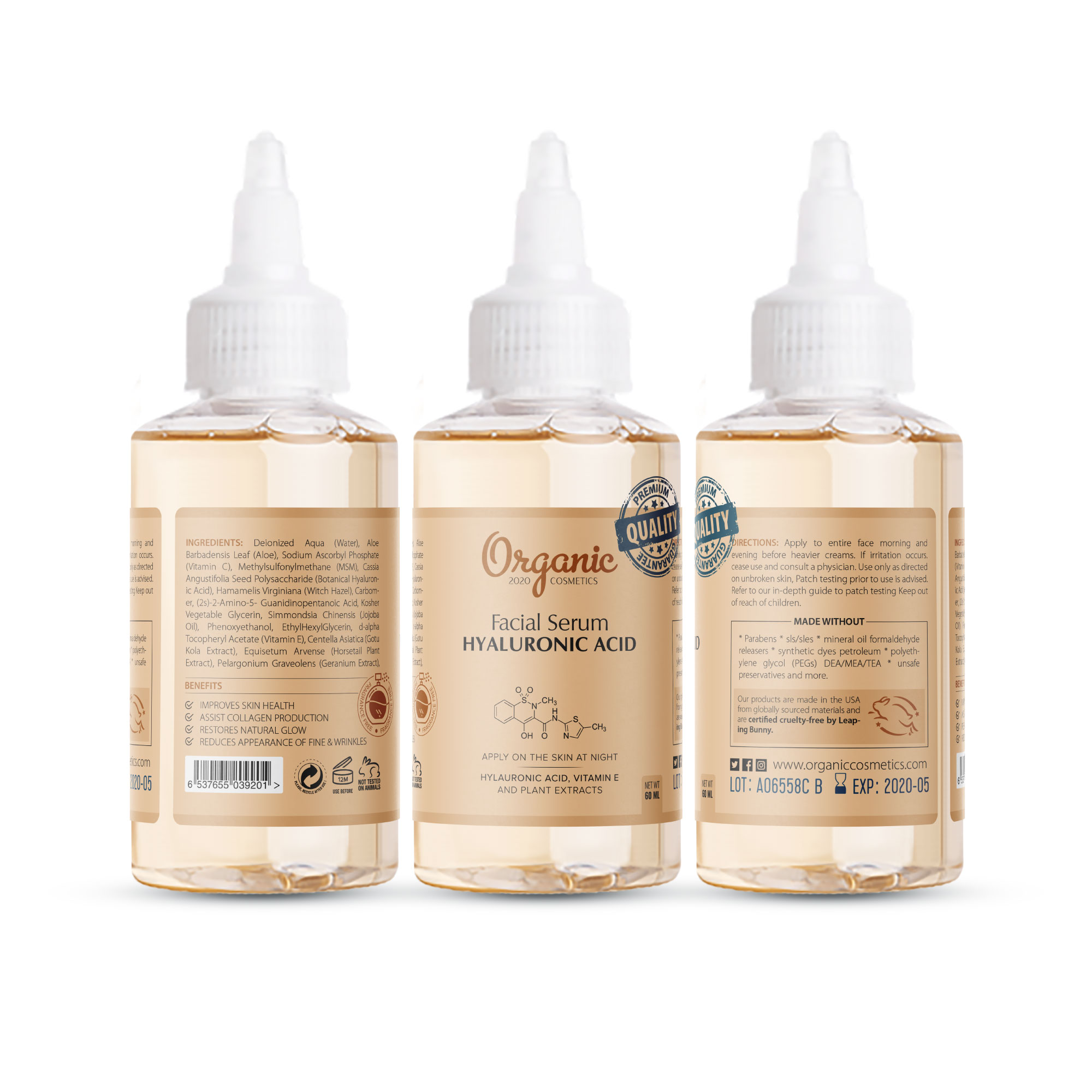 FACIAL SERUM Label Design BY Pencil 325844 Designhill