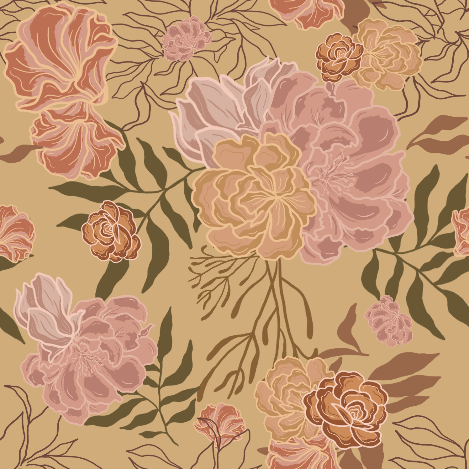 elegance by Ajrina Khairin elegance in Pattern & Surface Design Inspiration by Ajrina Khairin