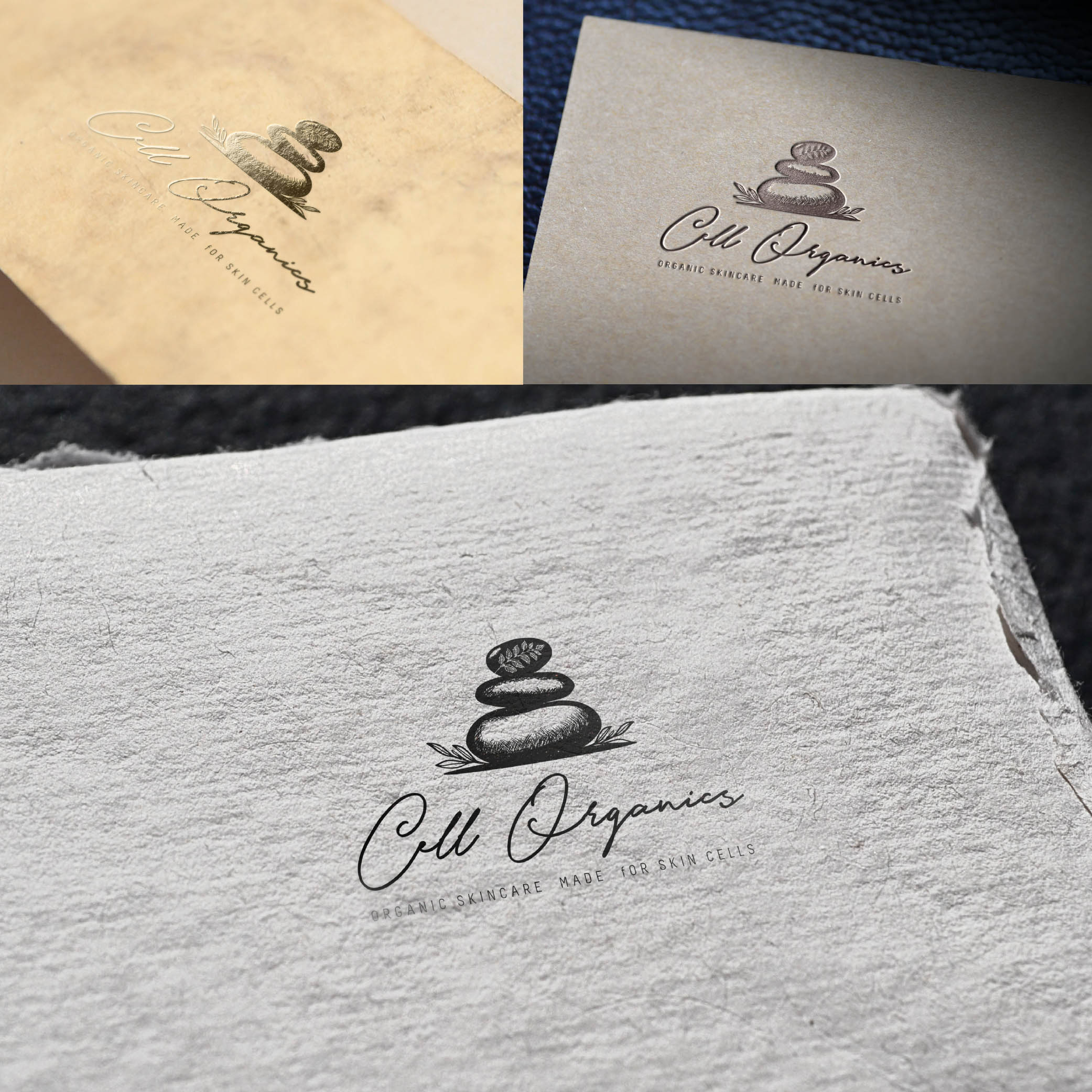 cell organics logo proposal in Logo Design Inspiration by Lisa