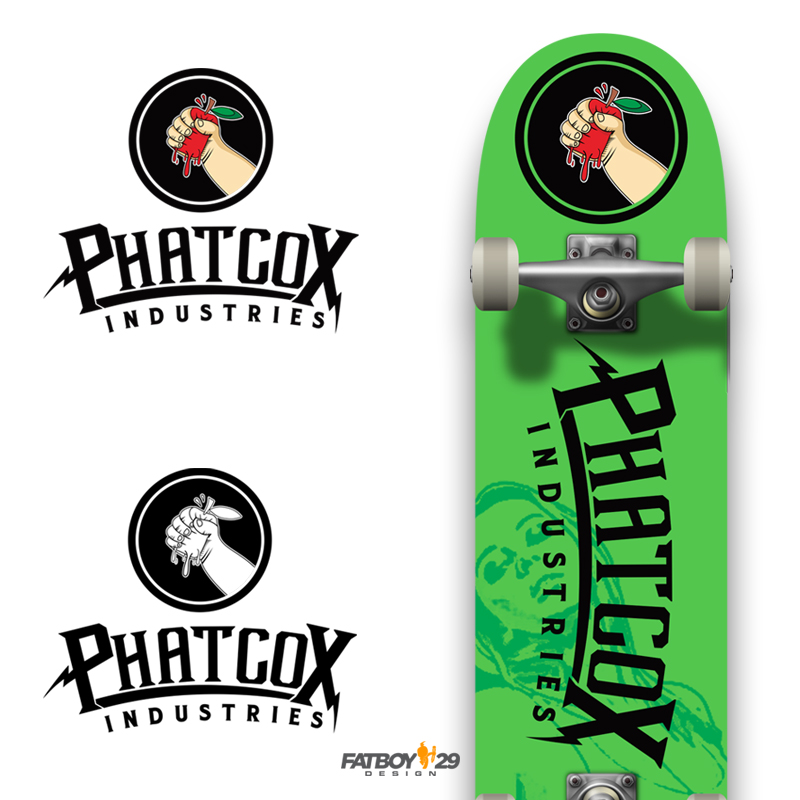 Phatcox Industries - Streetwear Logo in Logo Design Inspiration by Fatboy Design