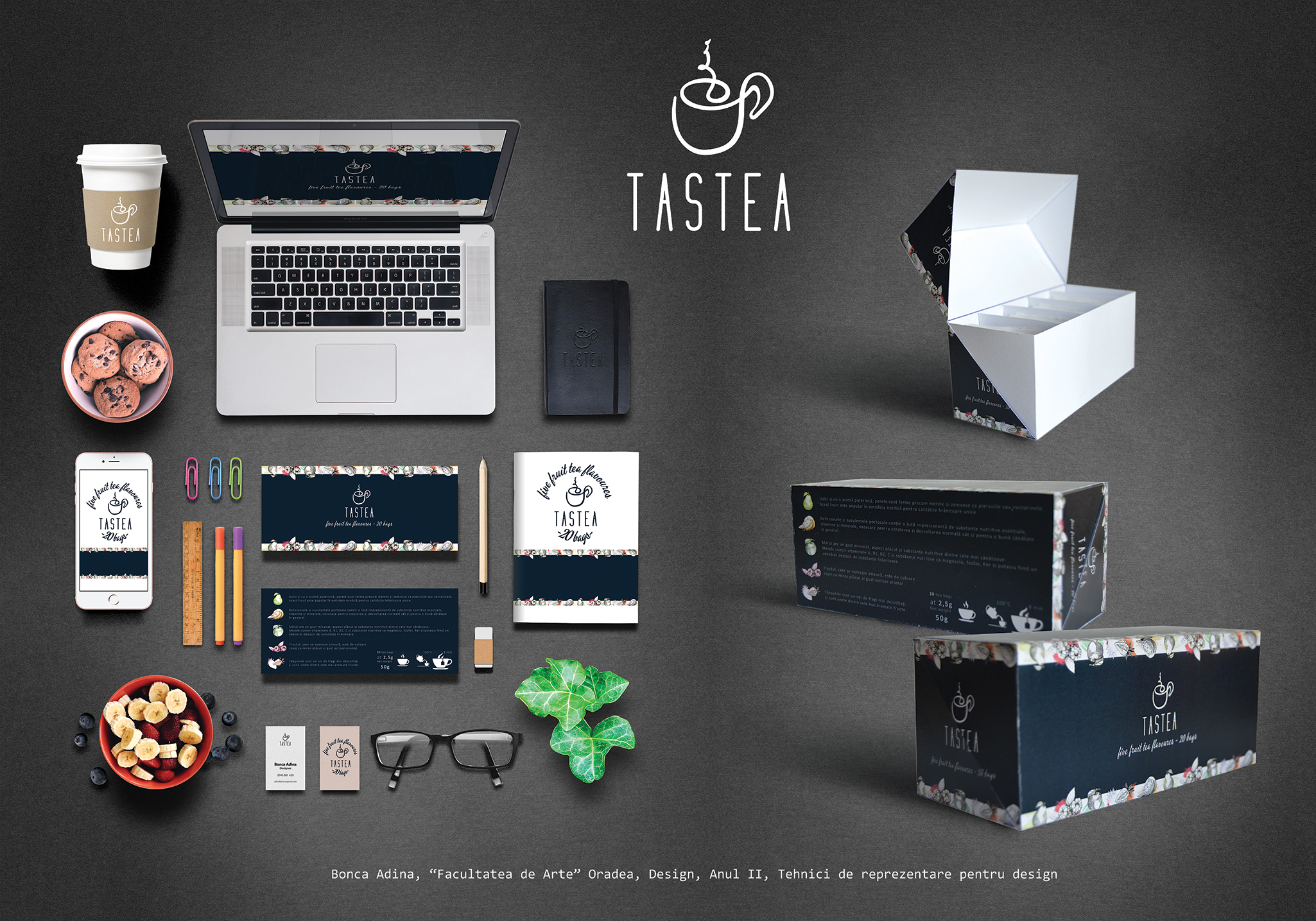Tea branding by Adina Tea branding in Logo & Brand Identity Inspiration by Adina