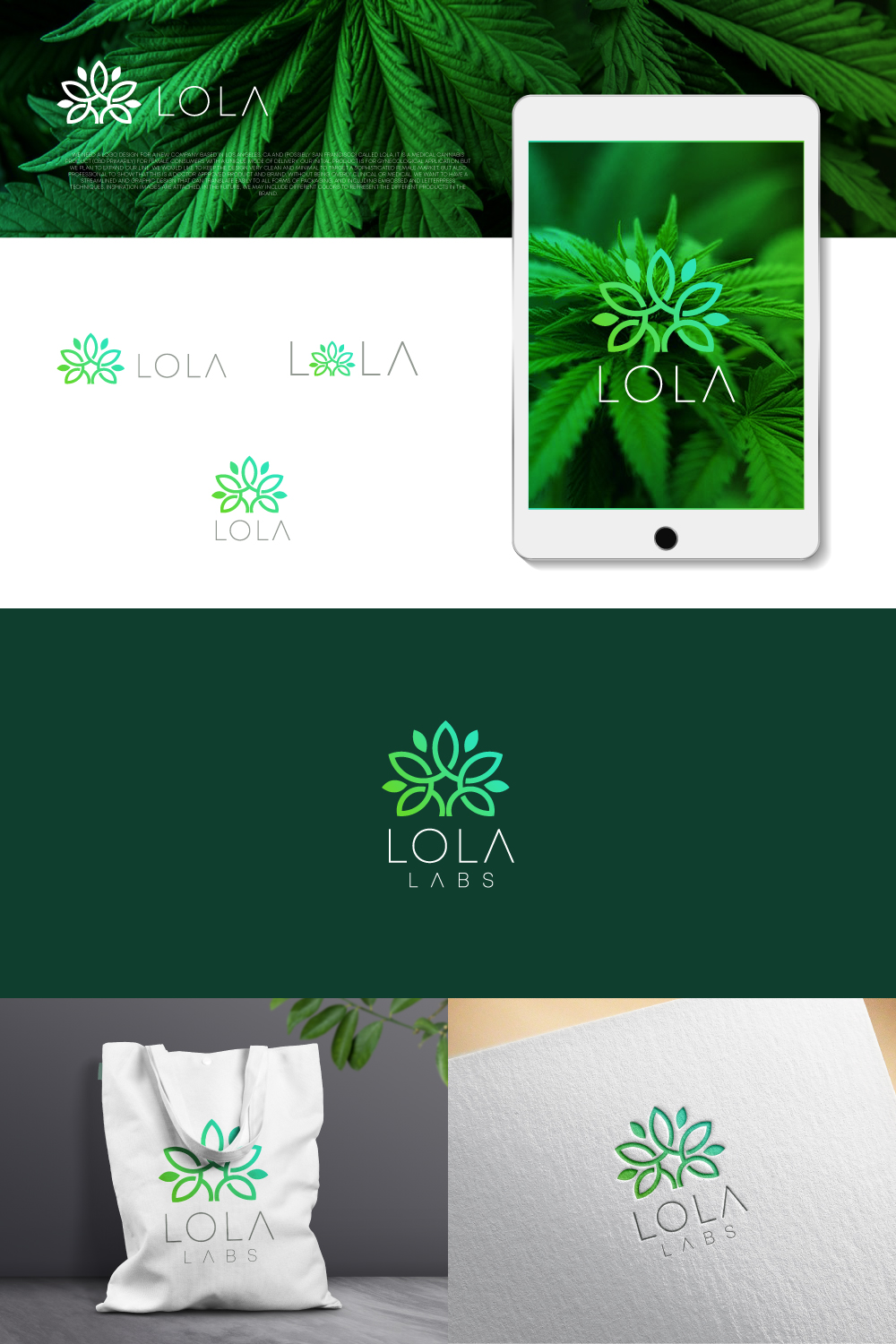 lola labs logo design by Callidus® lola labs logo design in Logo & Brand Identity Inspiration by Callidus®