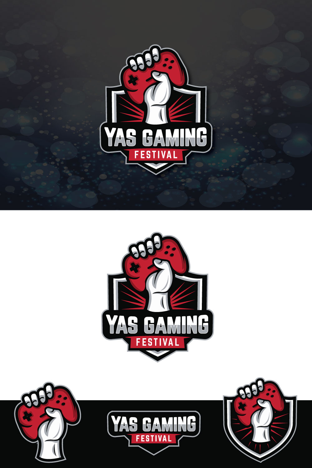 yas gaming festival by Callidus® yas gaming festival in Logo Design Inspiration by Callidus®