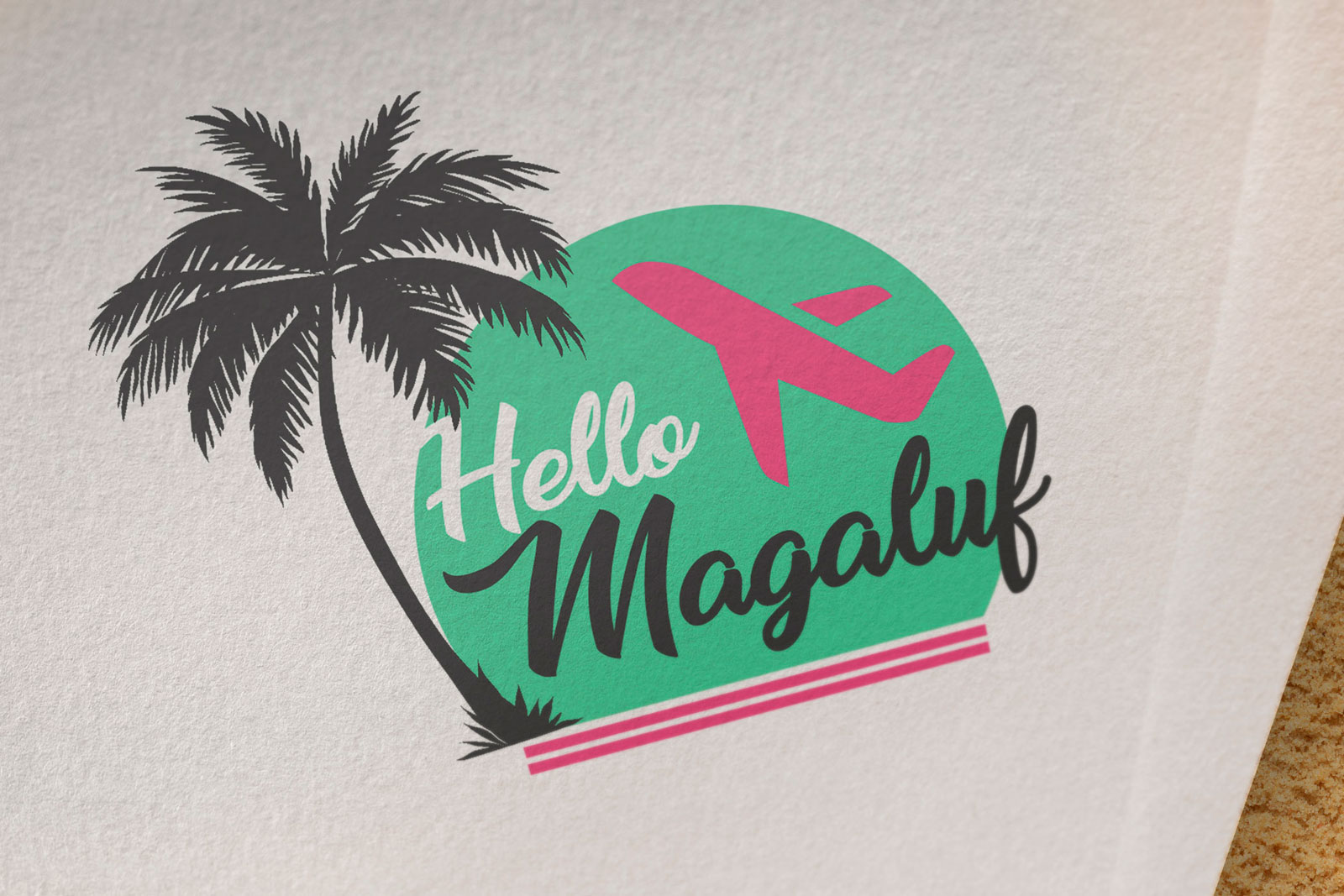 Hello Magaluf Logo Design by Mire Carre Hello Magaluf Logo Design in Logo & Brand Identity Inspiration by Mire Carre