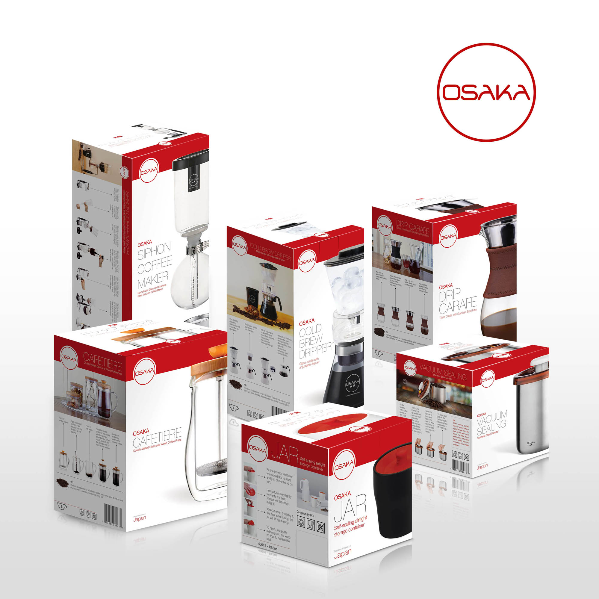 Osaka series in Packaging Design Inspiration by Bognar Design