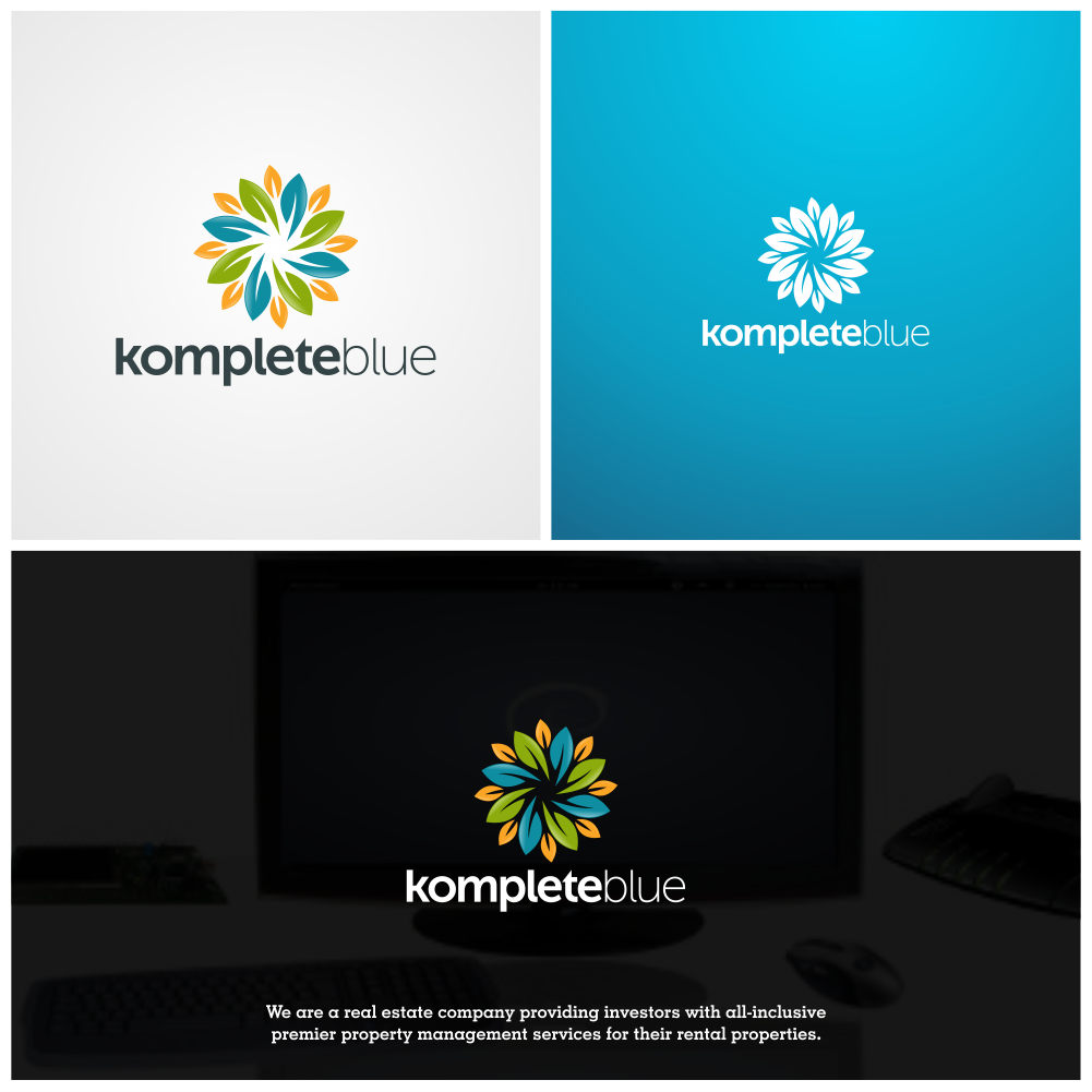 KompleteBlue by Azam Khan KompleteBlue in Logo & Brand Identity Inspiration by Azam Khan