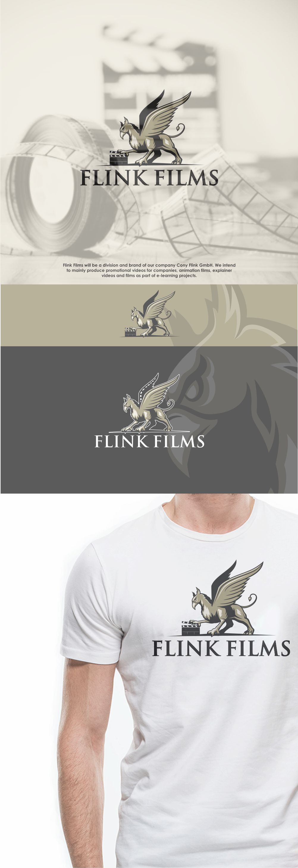 Flink Film in Logo & Brand Identity Inspiration by Azam Khan