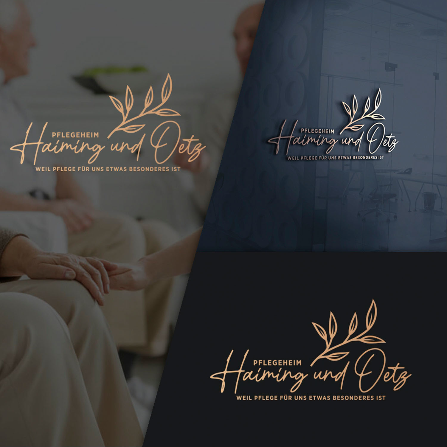 Pflegeheim in Logo & Social Media Pack Inspiration by Azam Khan