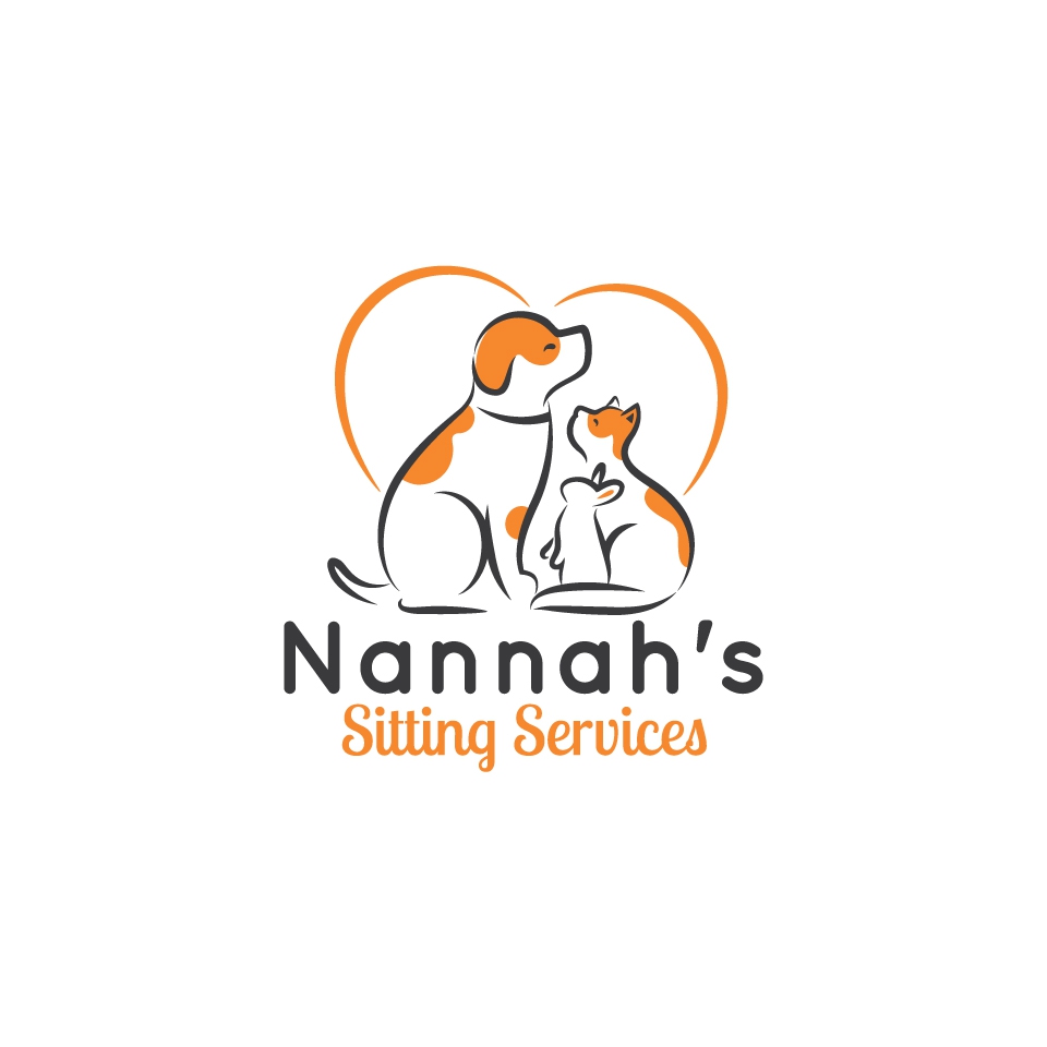 Nannah's Sitting Services in Logo Design Inspiration by Azam Khan