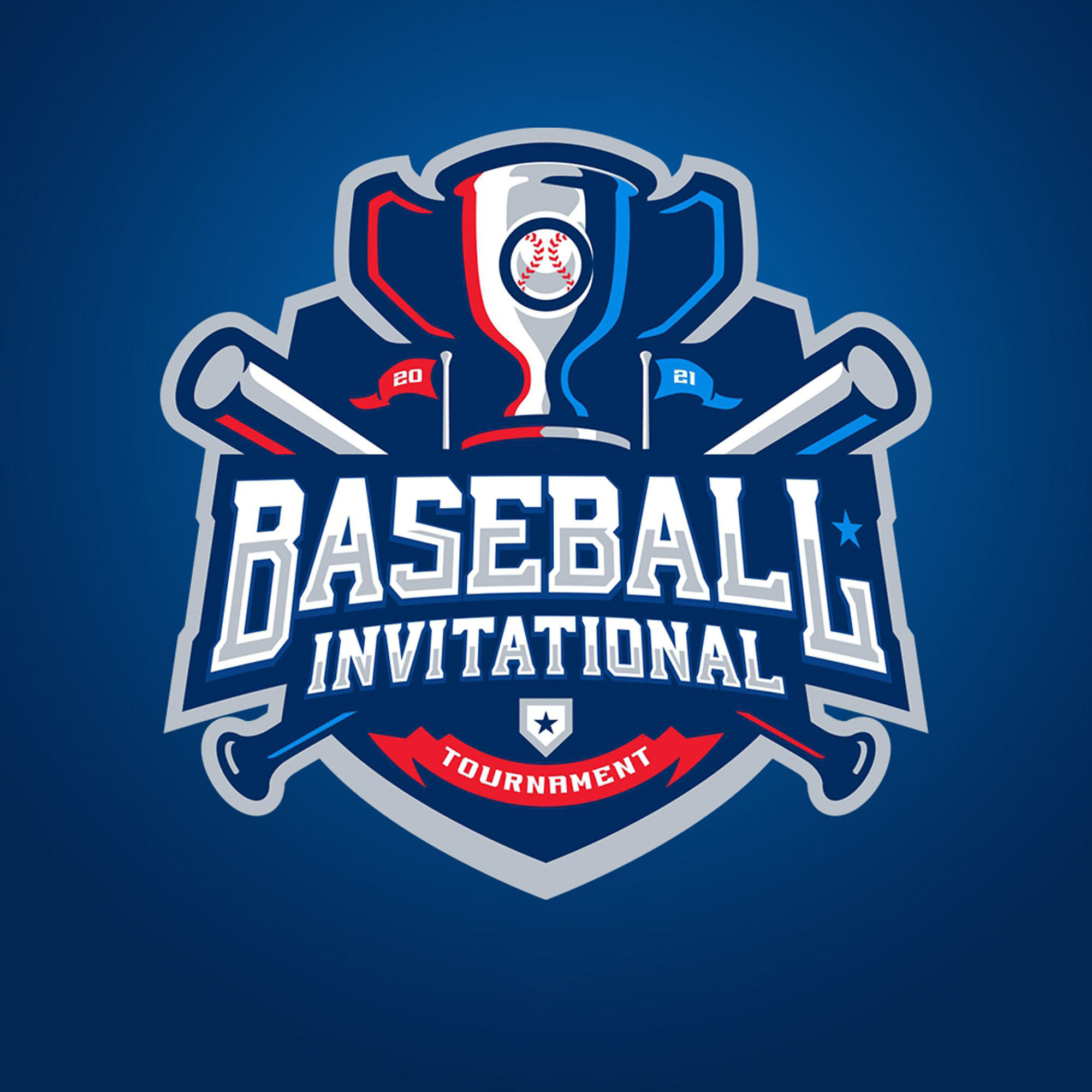 Baseball Tournament by Azam Khan Baseball Tournament in Logo Design Inspiration by Azam Khan