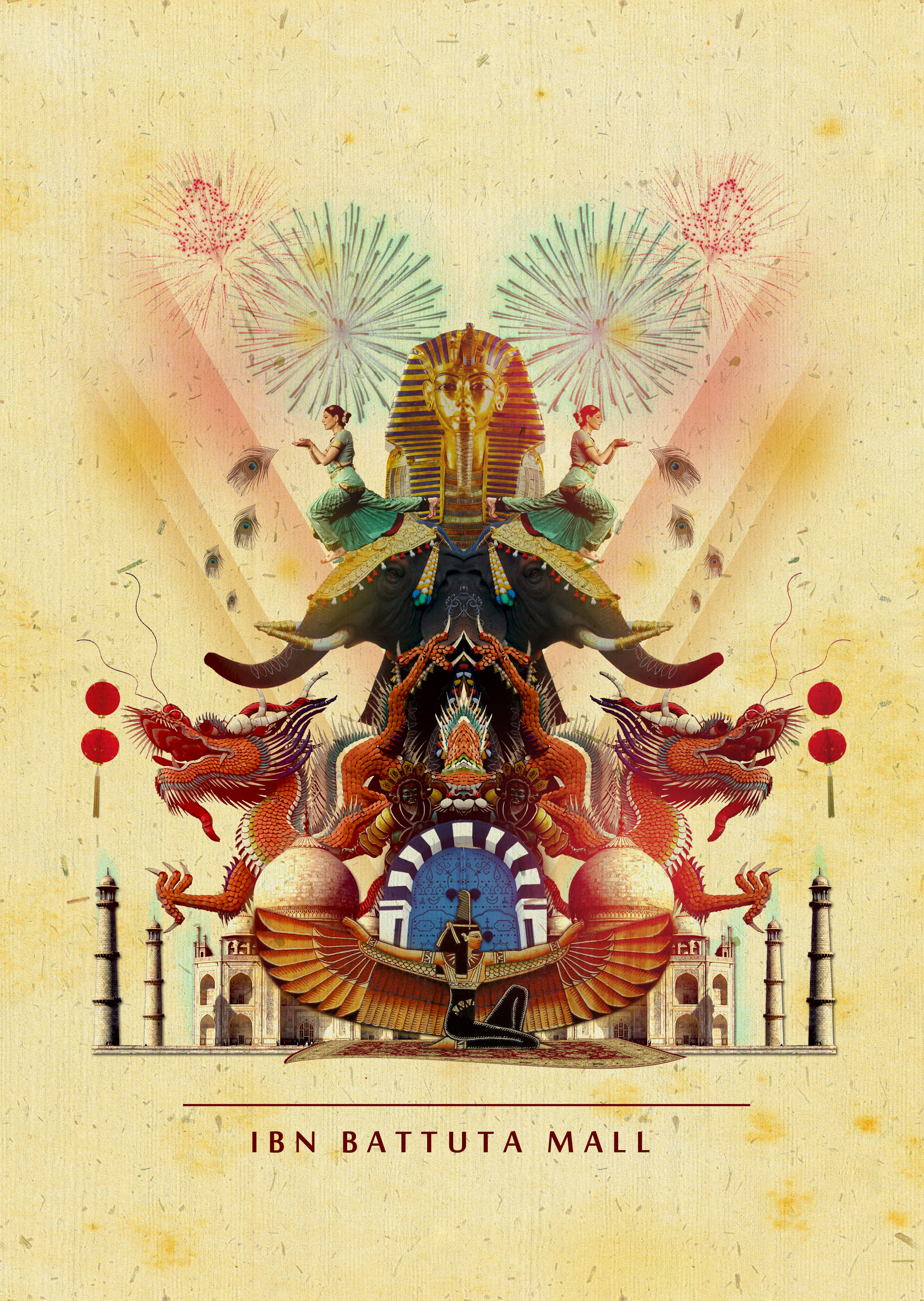 Ibn Battuta Poster by Designograph Ibn Battuta Poster in Poster Design Inspiration by Designograph