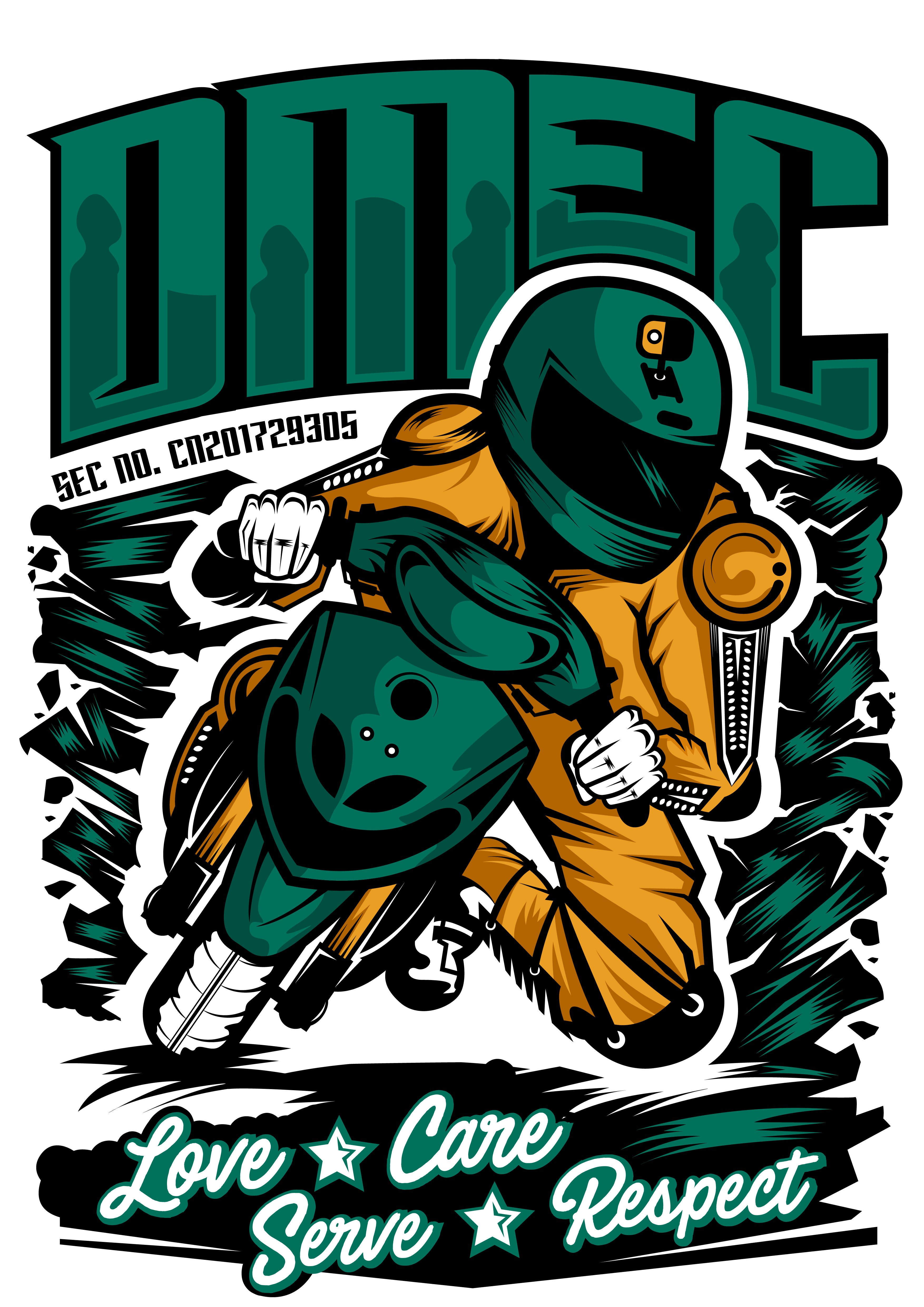 Digos Mio Elite Club, Tshirt Design in T-Shirt Design Inspiration by Hilbert Plando