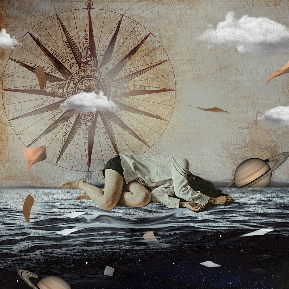Depression in Visual Art Inspiration by Vivian Pantoja Ortega