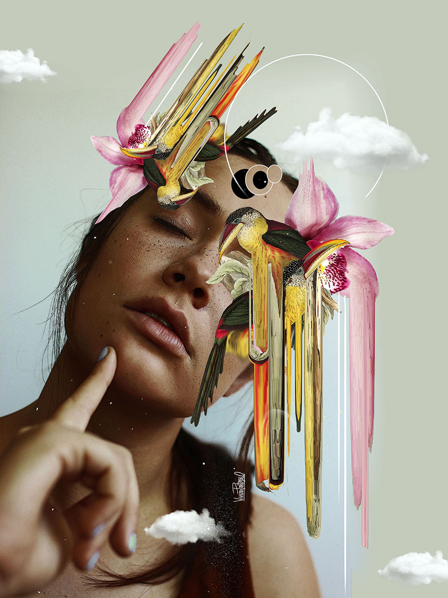 Inner peace in Visual Art Inspiration by Vivian Pantoja Ortega