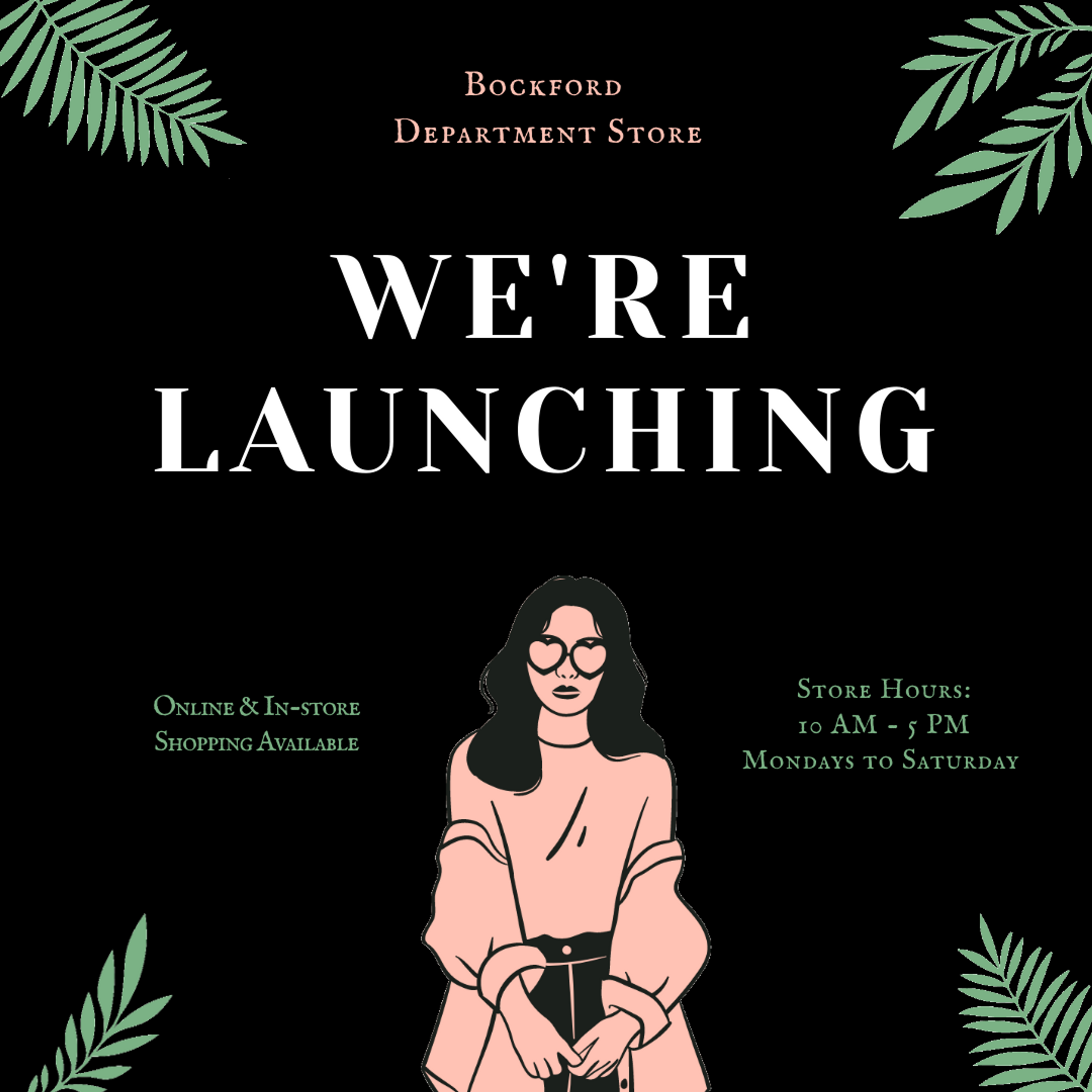 LAUNCHING by Parveen Khatoon LAUNCHING in Instagram Post Design Inspiration by Parveen Khatoon