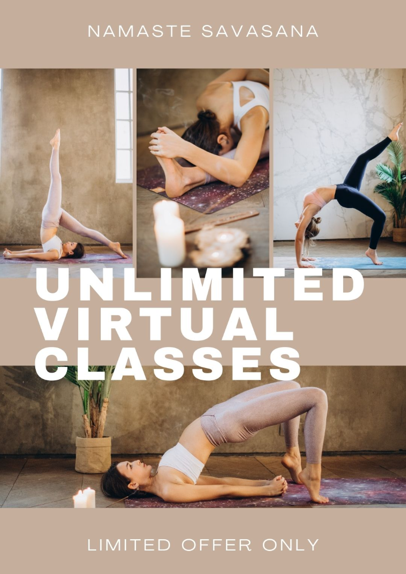 yoga wellness in Print flyer design Inspiration by Parveen Khatoon