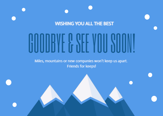 Farewell Cards Design by Parveen Khatoon Farewell Cards Design in Card Inspiration by Parveen Khatoon