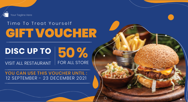 RESTAURANT GIFT VOUCHER by Parveen Khatoon RESTAURANT GIFT VOUCHER in Gift cards Inspiration by Parveen Khatoon