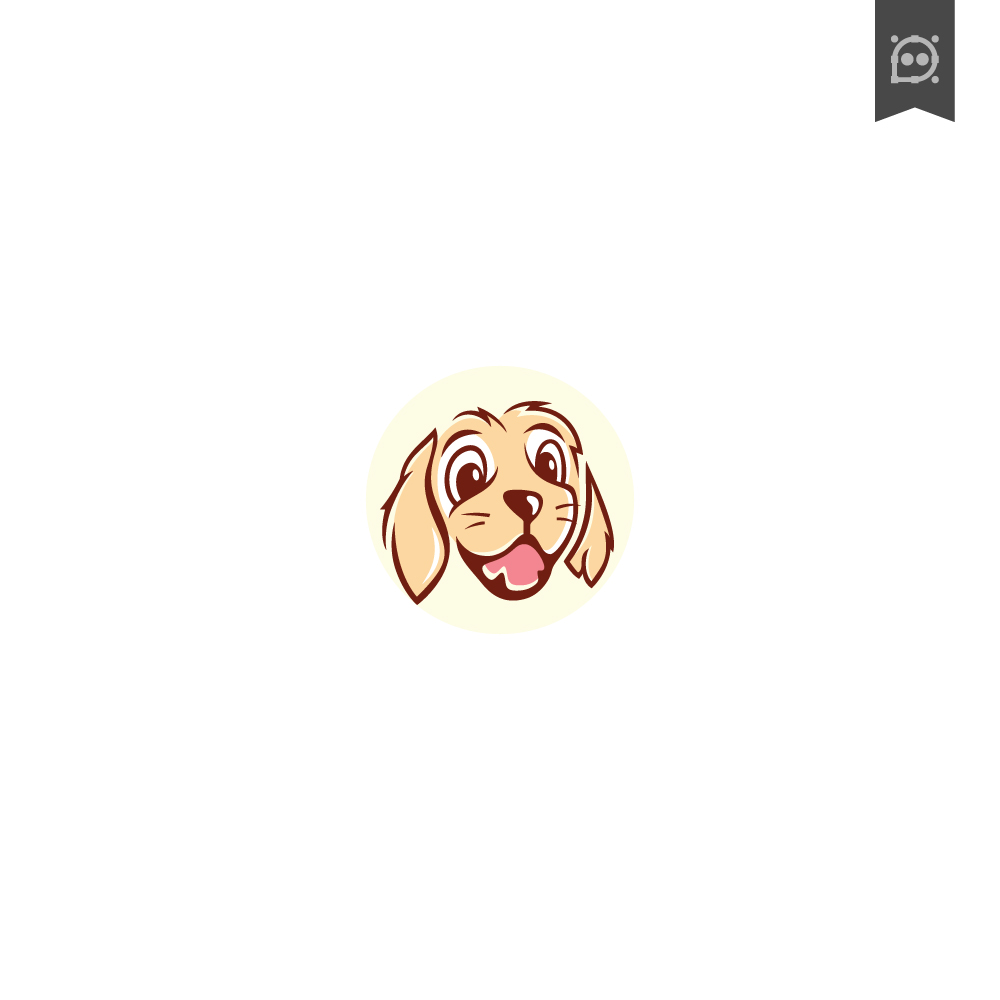 Happy Puppy by Phantompoints Happy Puppy in Logo & Brand Identity Inspiration by Phantompoints