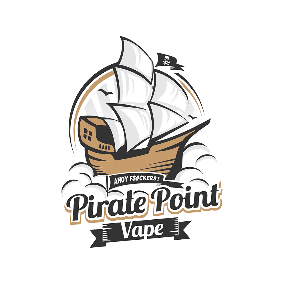 Pirate Point Vape by Caglar Celebi Pirate Point Vape in Logo Design Inspiration by Caglar Celebi