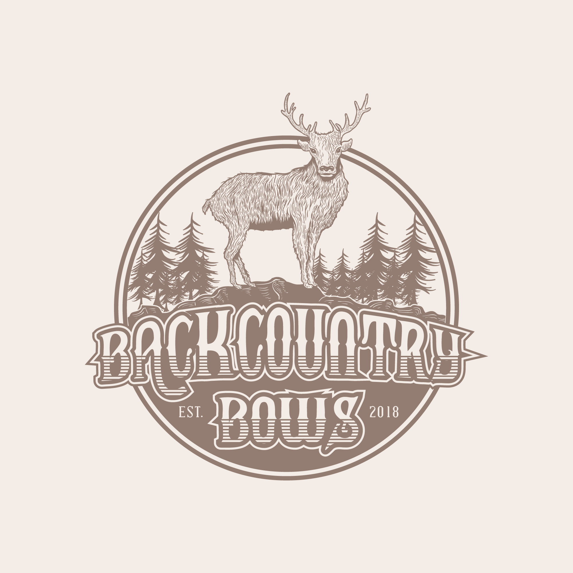 Backcountry Bows Logo by Musart Backcountry Bows Logo in Logo Design Inspiration by Musart
