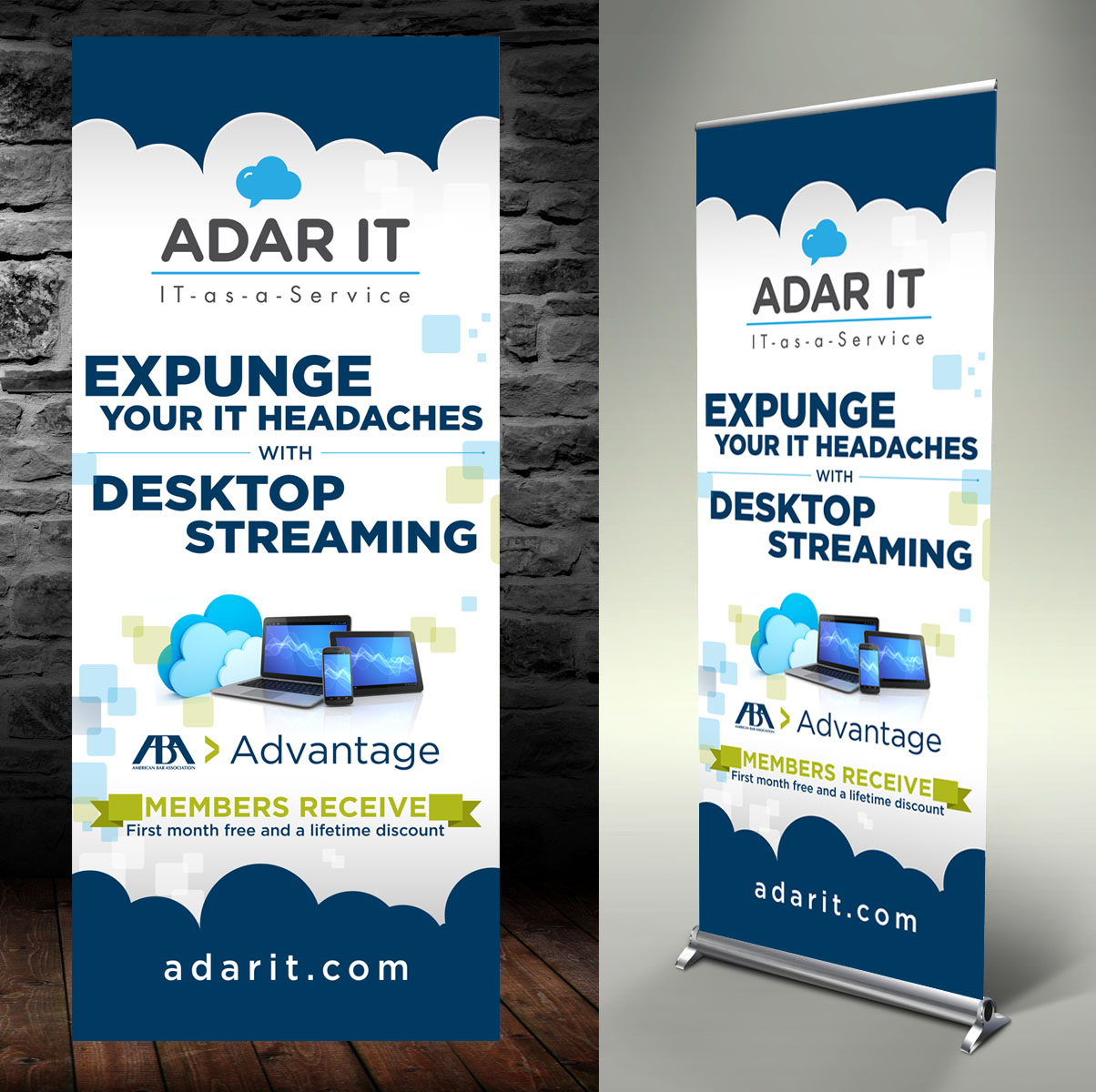 Pull -up Banner for trade shows by Jeff08 Pull -up Banner for trade shows in Advertisement Design Inspiration by Jeff08