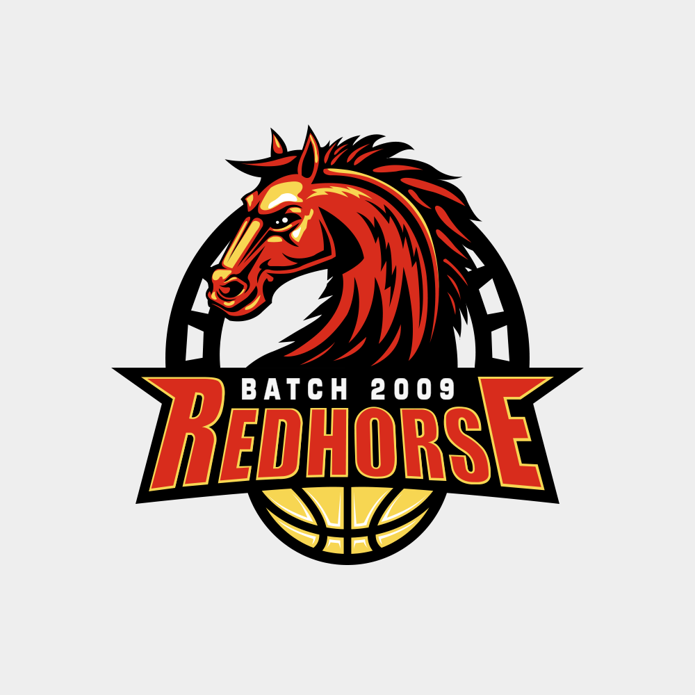 Red Stallion Lettering Logo Red Horse Tattoo Designs