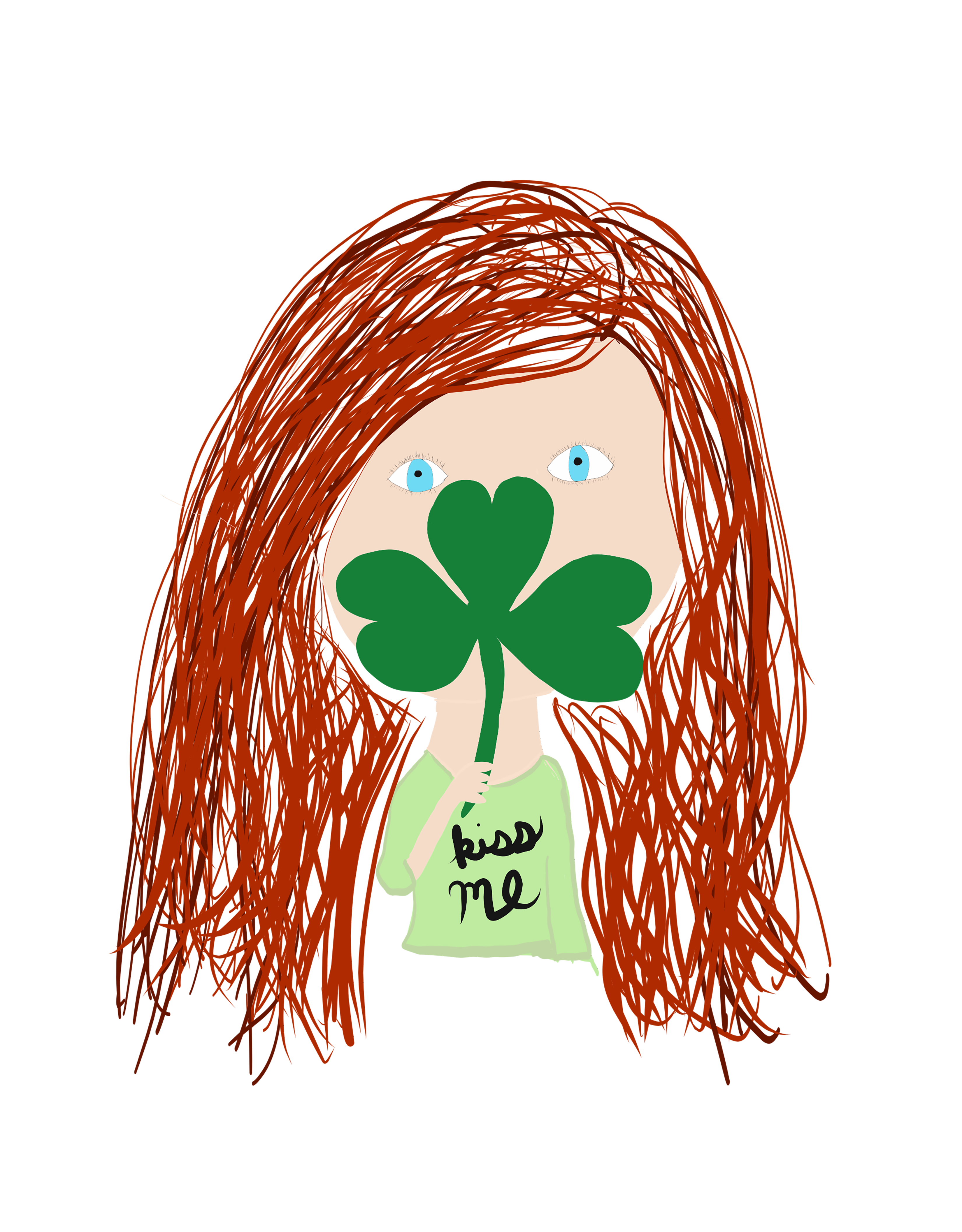 Irish Girl by Hannah Lyman Irish Girl in Digital Art Inspiration by Hannah Lyman