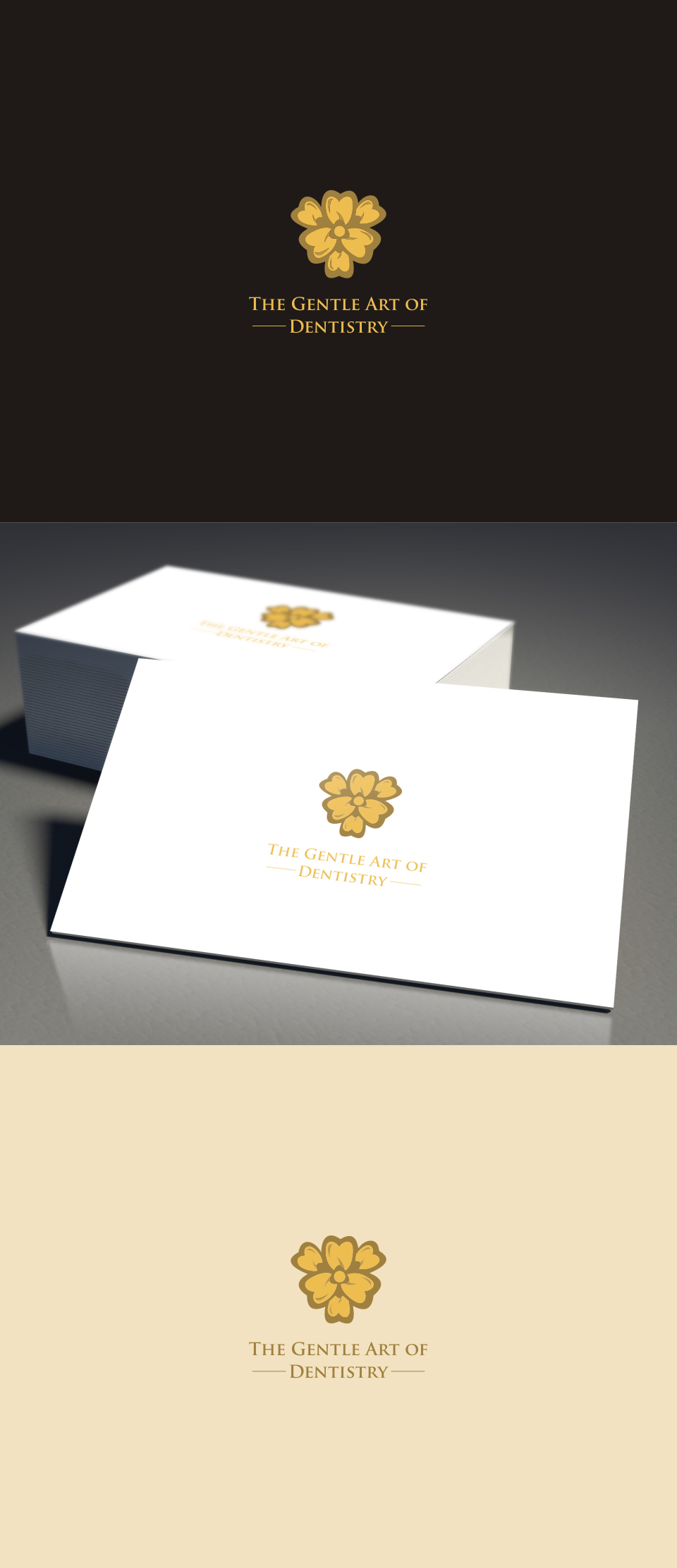 The Gentle Art of Dentistry by Kaliber Designs The Gentle Art of Dentistry in Logo Design Inspiration by Kaliber Designs