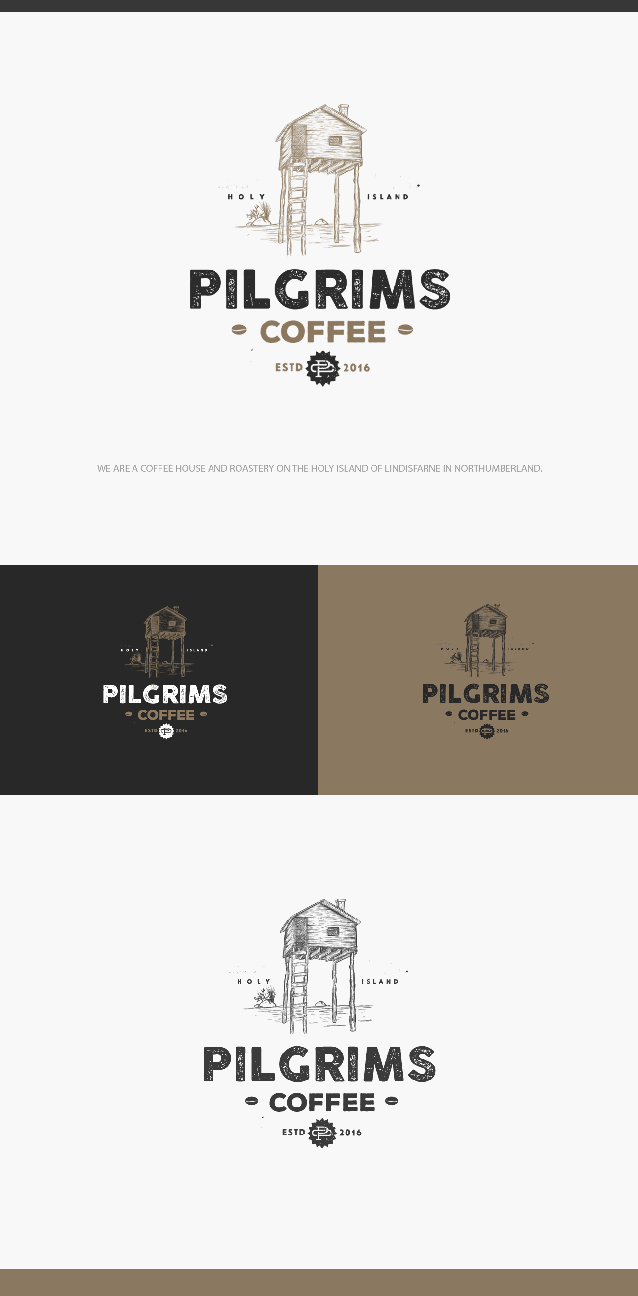 Pilgrims Coffee by Marko Pilgrims Coffee in Logo Design Inspiration by Marko