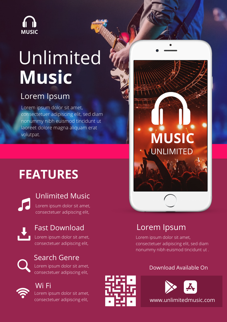 Mobile App Development by Digvijay Patil Mobile App Development in Print flyer design Inspiration by Digvijay Patil