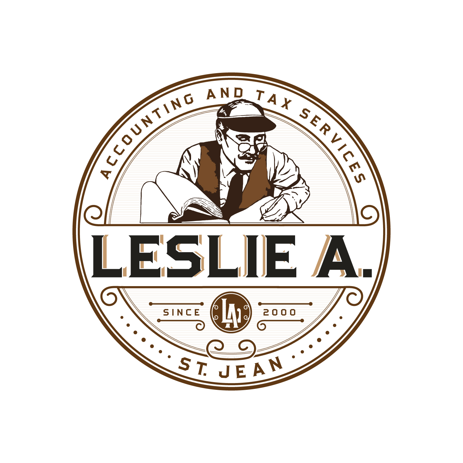 Leslie A. by Janicijevic Leslie A. in Logo Design Inspiration by Janicijevic