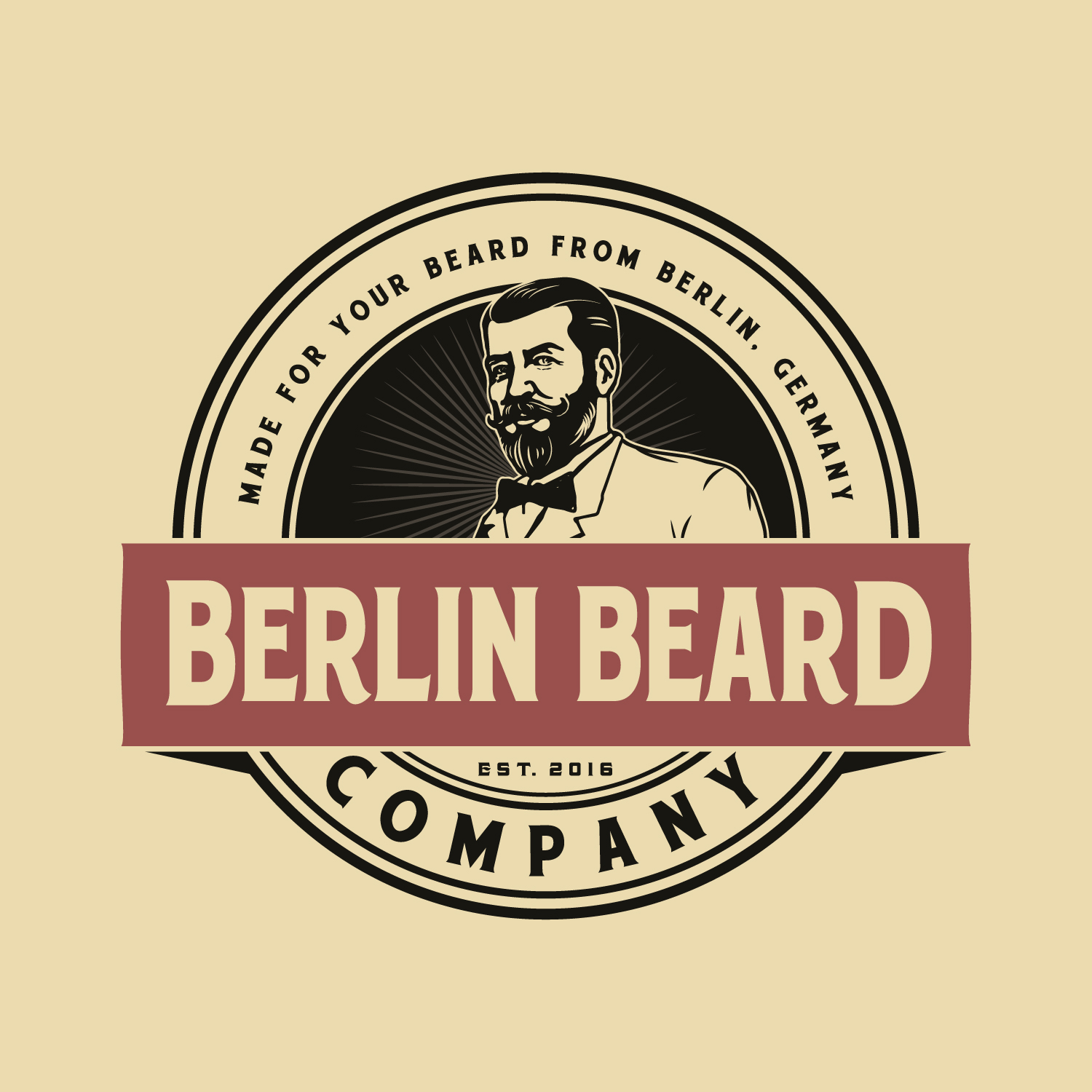 Berlin Beard by Janicijevic Berlin Beard in Logo Design Inspiration by Janicijevic