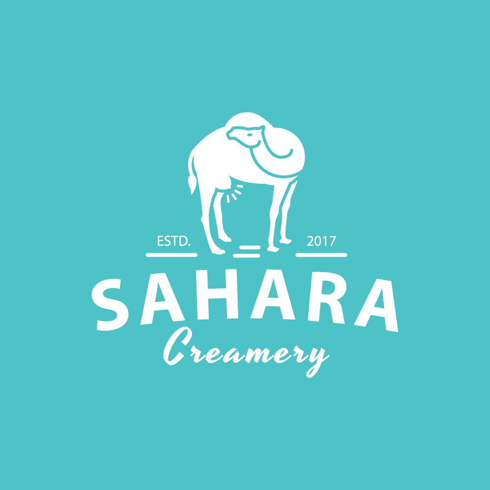 Sahara Creamery by Janicijevic Sahara Creamery in Logo Design Inspiration by Janicijevic