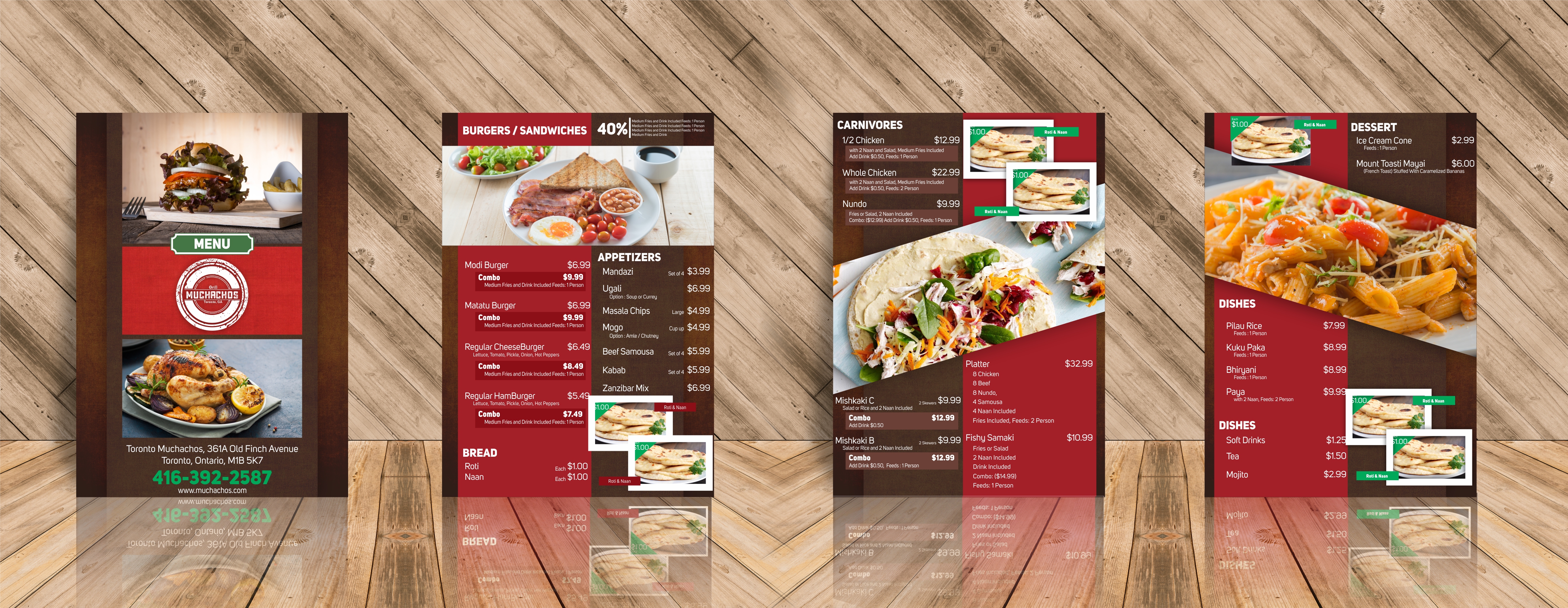 Booklet Menu Design By Engravingsouldesign 75927 - Designhill