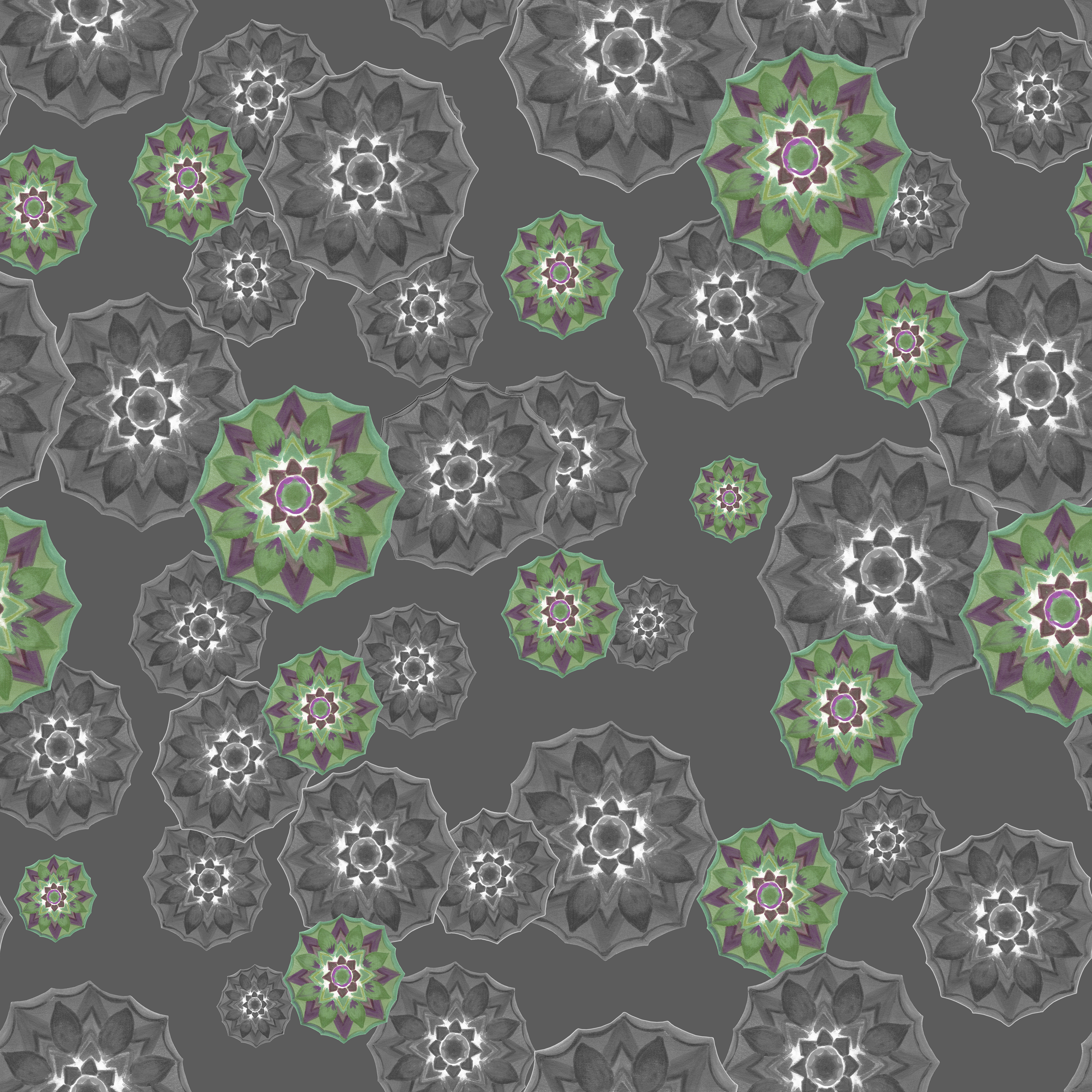 Mandala by Iryna Skrypnik Mandala in Pattern & Surface Design Inspiration by Iryna Skrypnik
